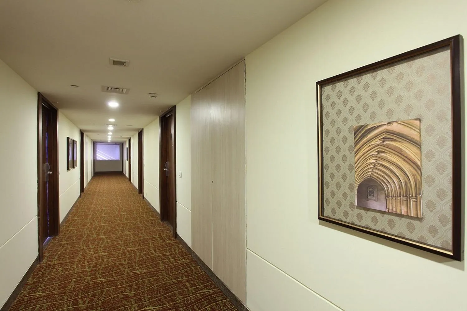 Property building in Mahagun Sarovar Portico Suites