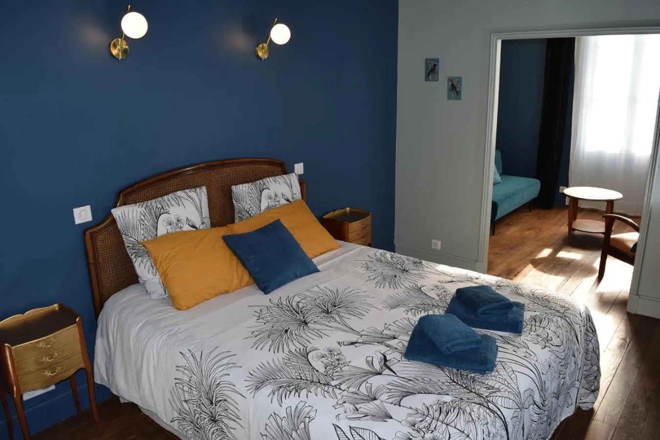 Photo of the whole room in Chambres d'hôtes Coté Halles