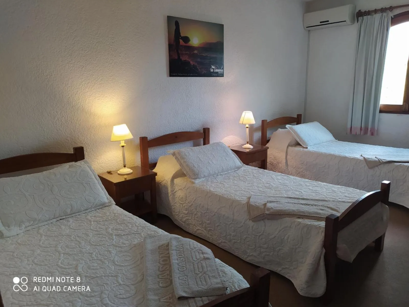 Bed in Hotel La Casona