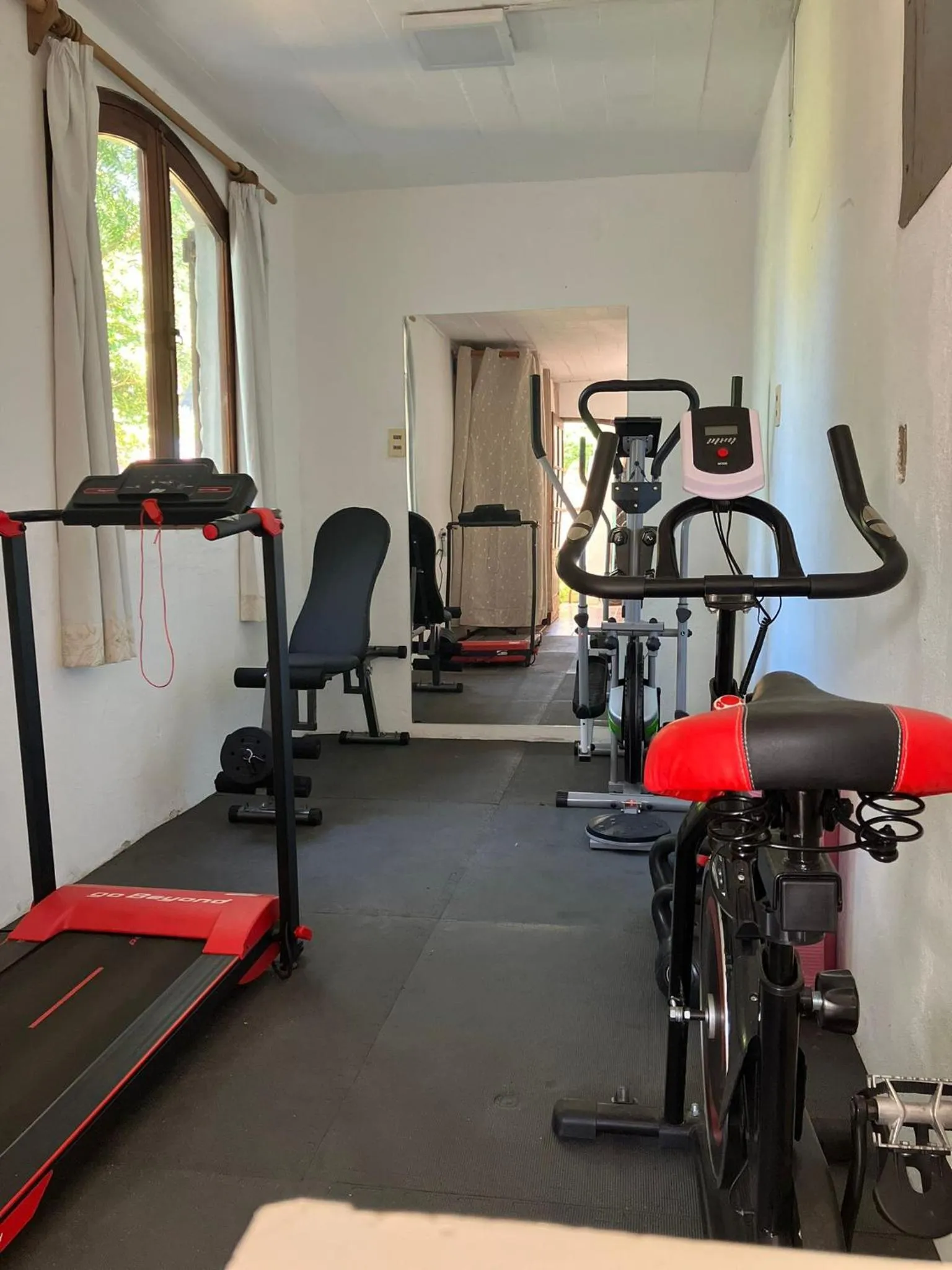 Fitness centre/facilities in Hotel La Casona