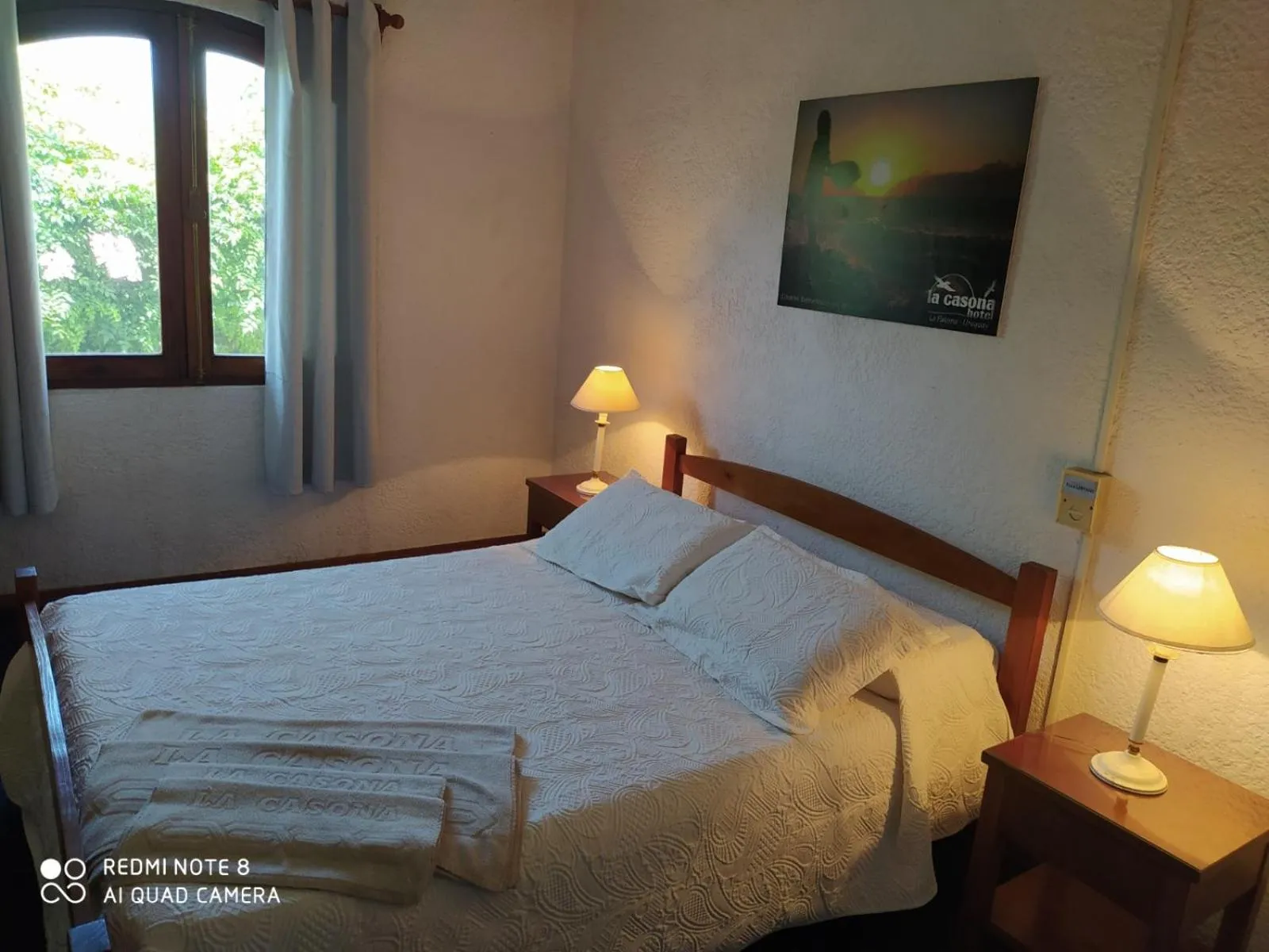 Bed in Hotel La Casona