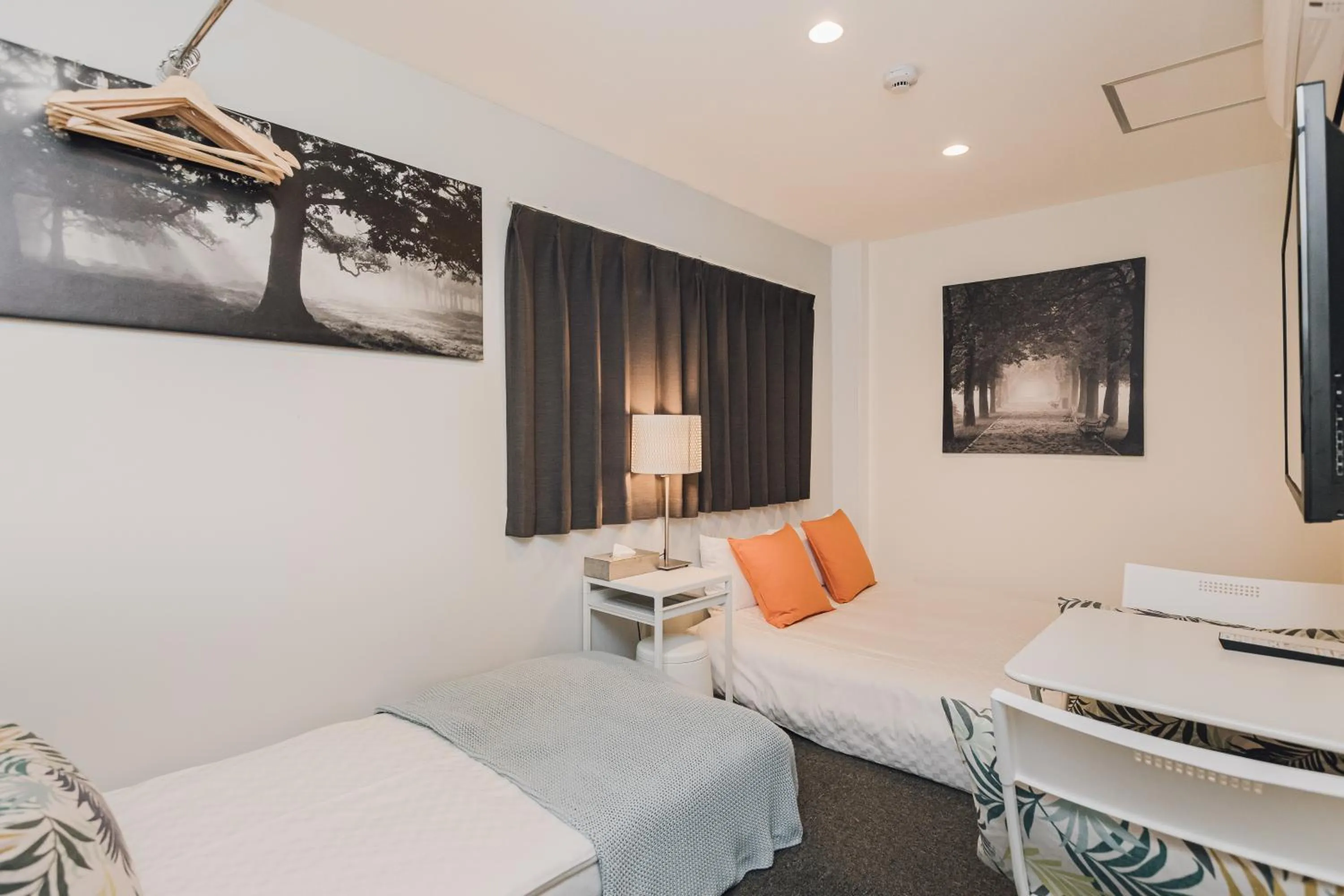 Bed in Namba Garden Square Apartment