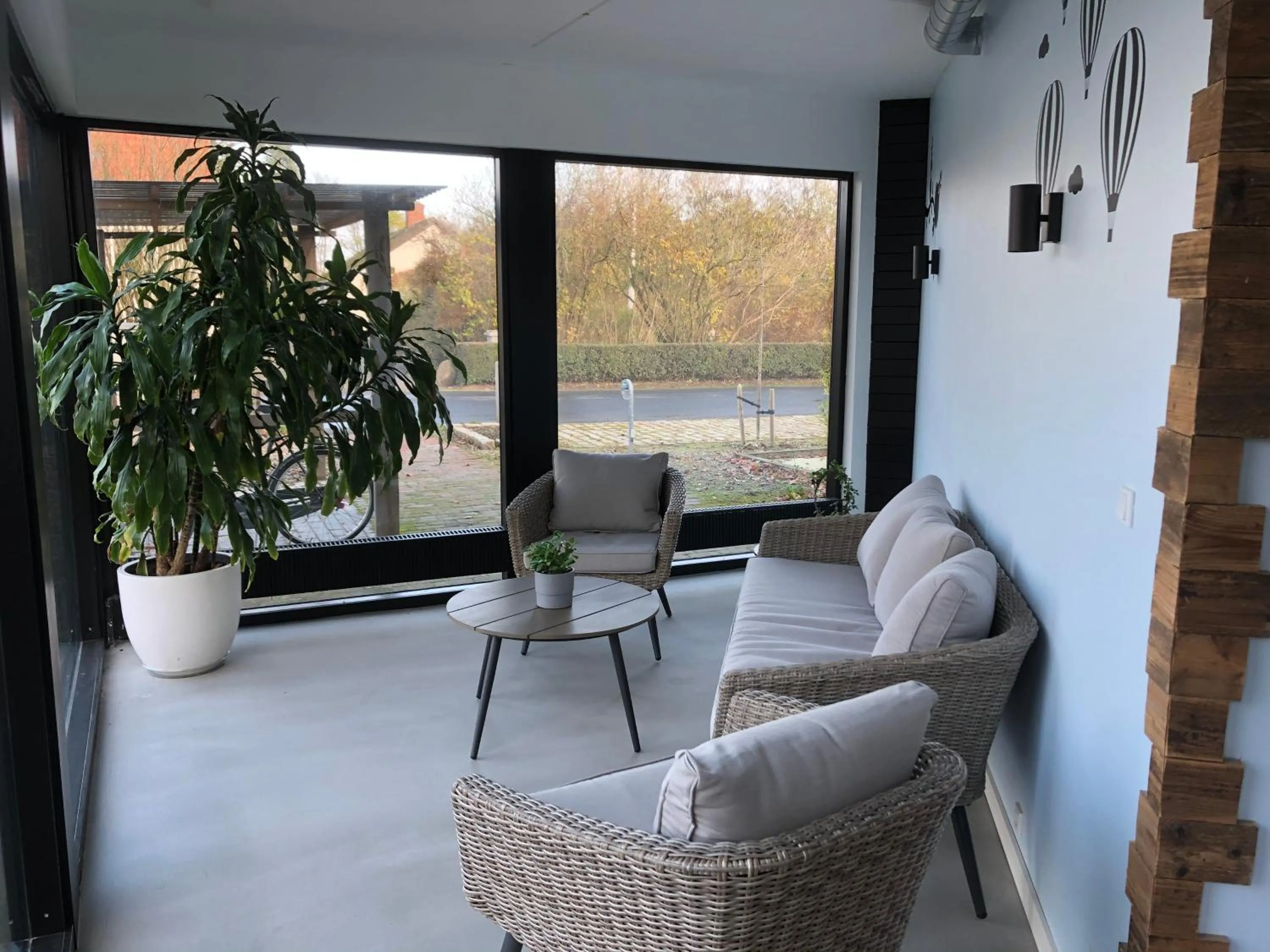 Living room in Samsted