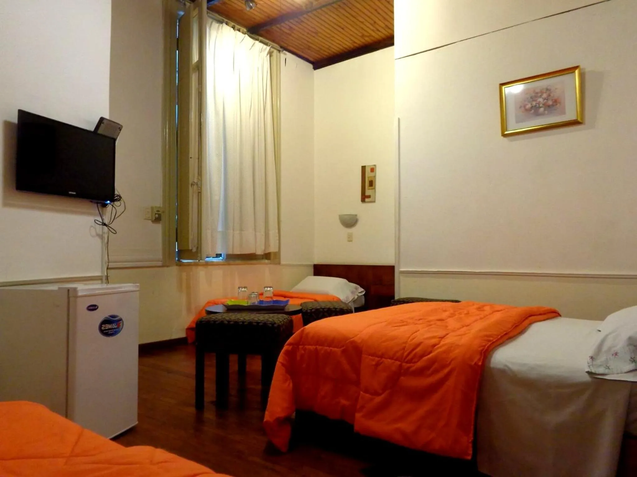 Bed in Hotel Casablanca Montevideo