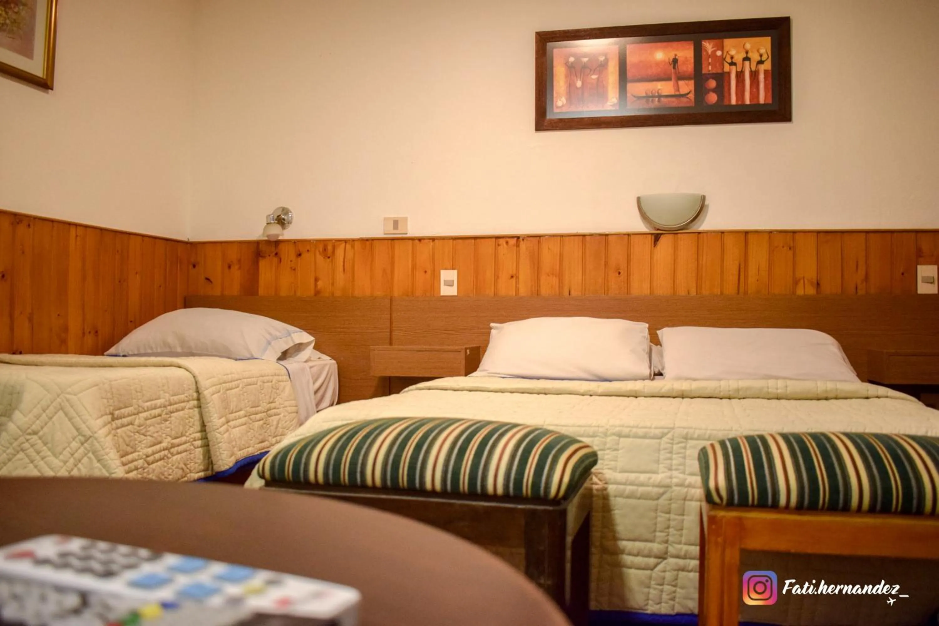 Bed in Hotel Casablanca Montevideo