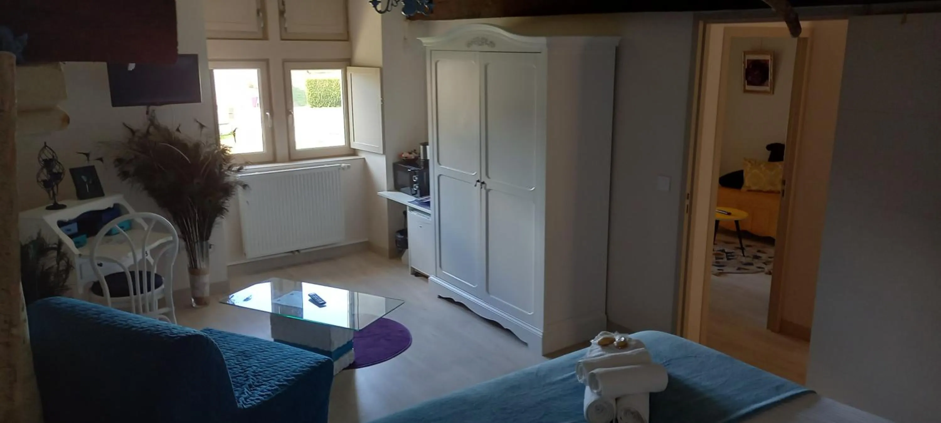 TV and multimedia in Aux penates de Toni Beauval