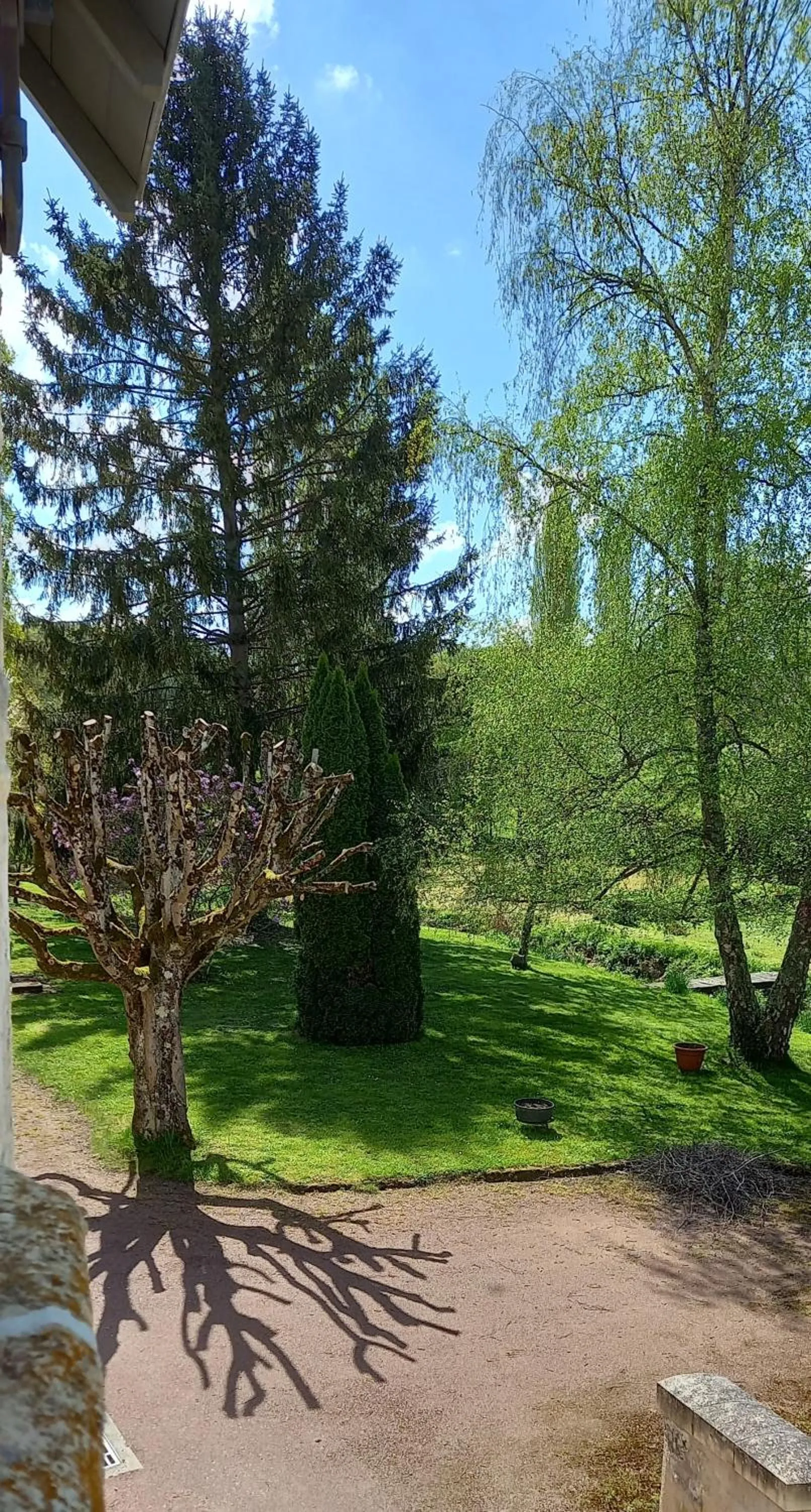 Garden in Aux penates de Toni Beauval