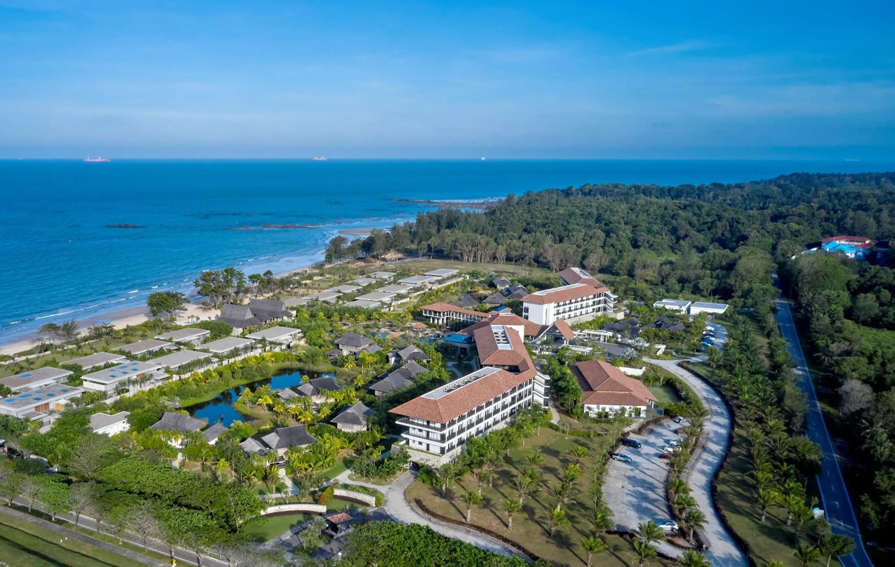 Property building in Anantara Desaru Coast Resort & Villas