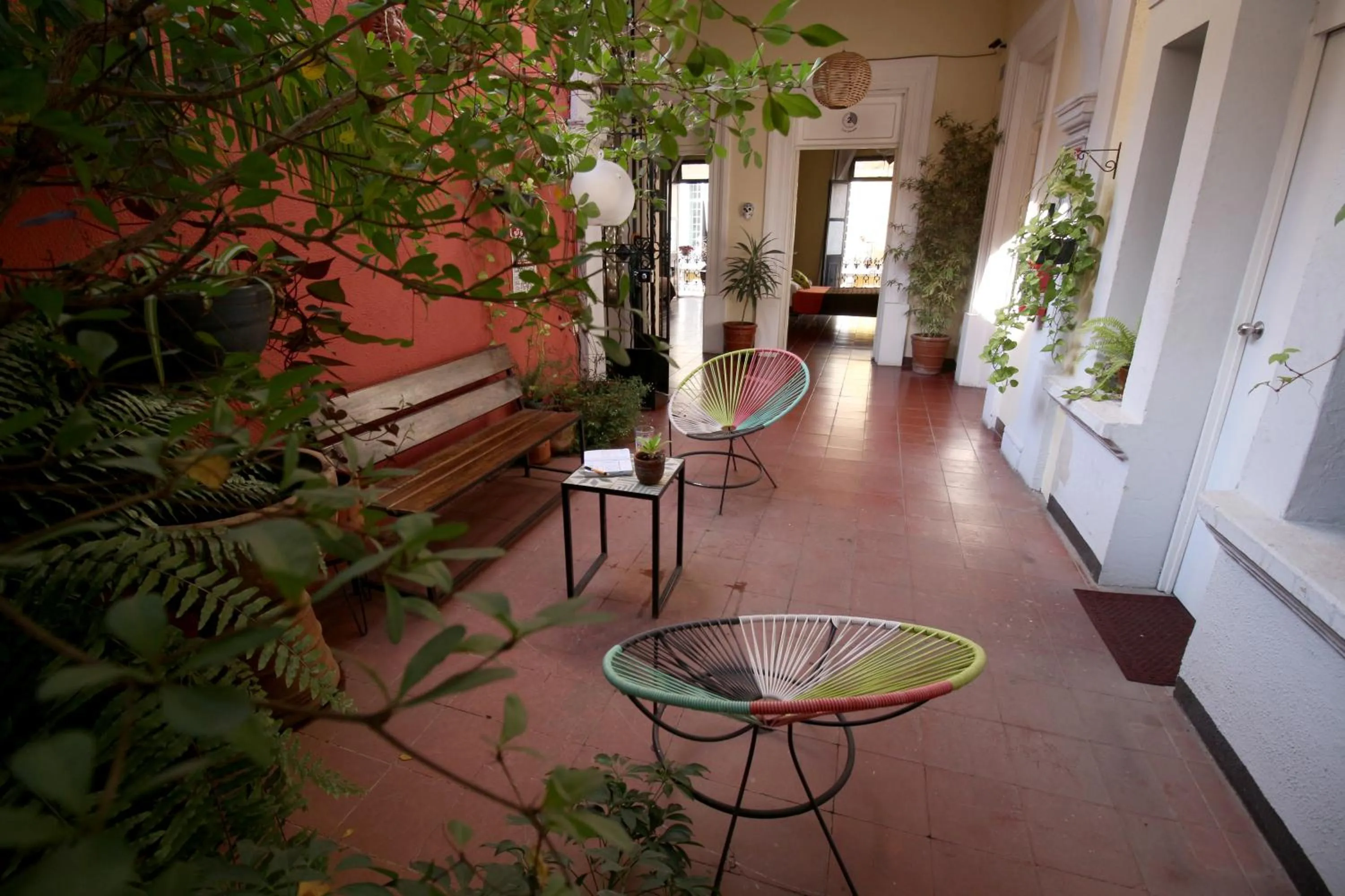 Patio in Hostel Hospedarte Centro