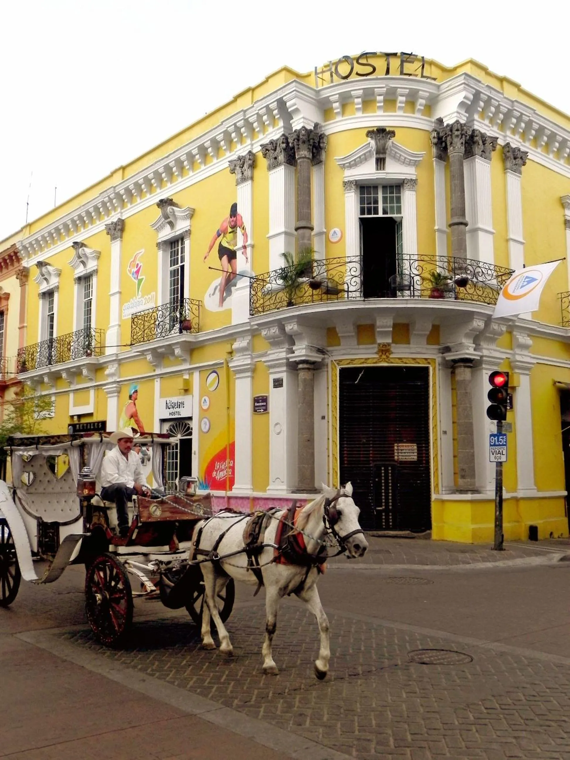 Property building in Hostel Hospedarte Centro