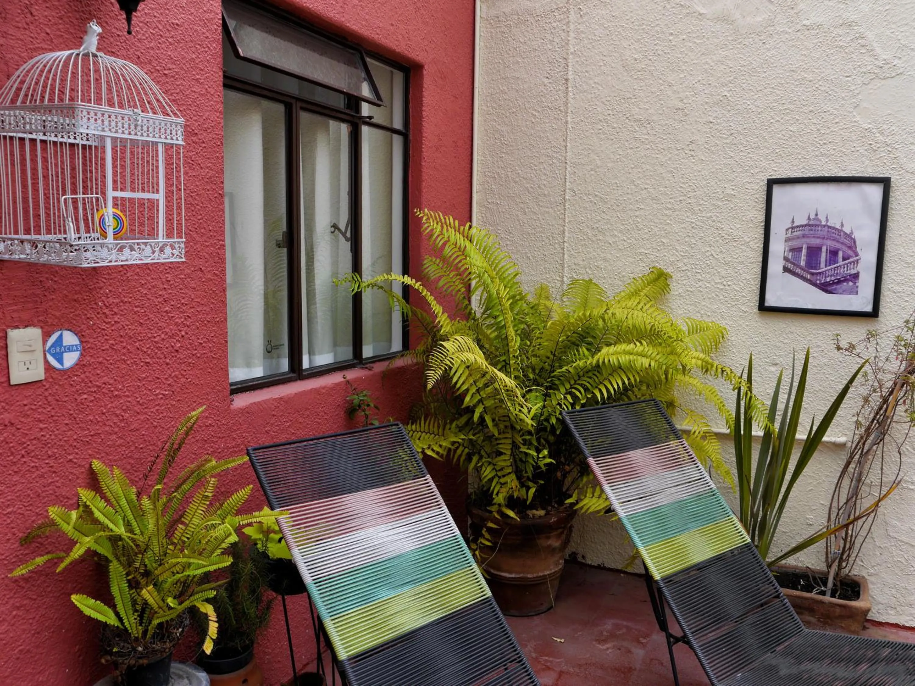 Patio in Hostel Hospedarte Centro