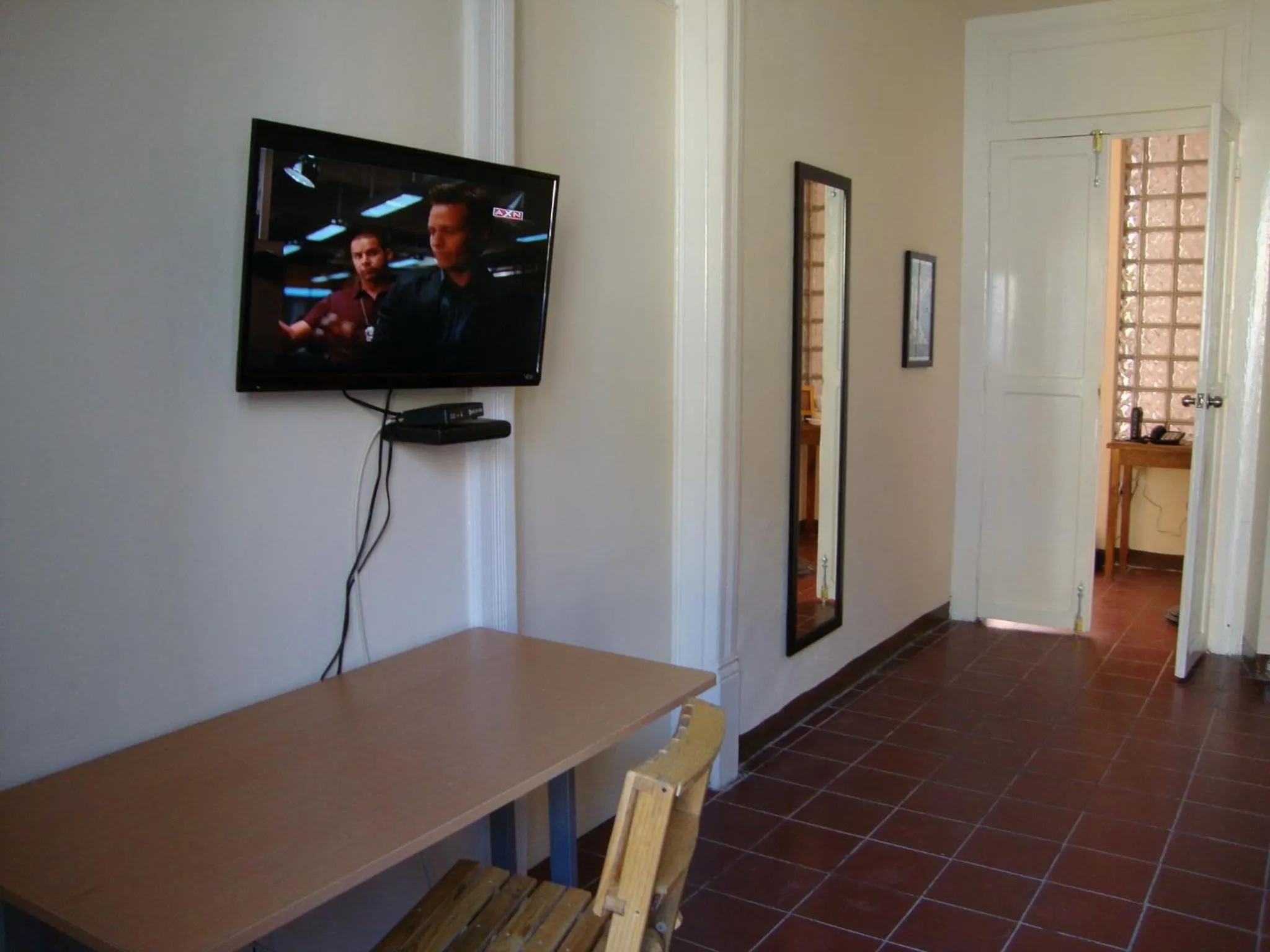 TV and multimedia in Hostel Hospedarte Centro