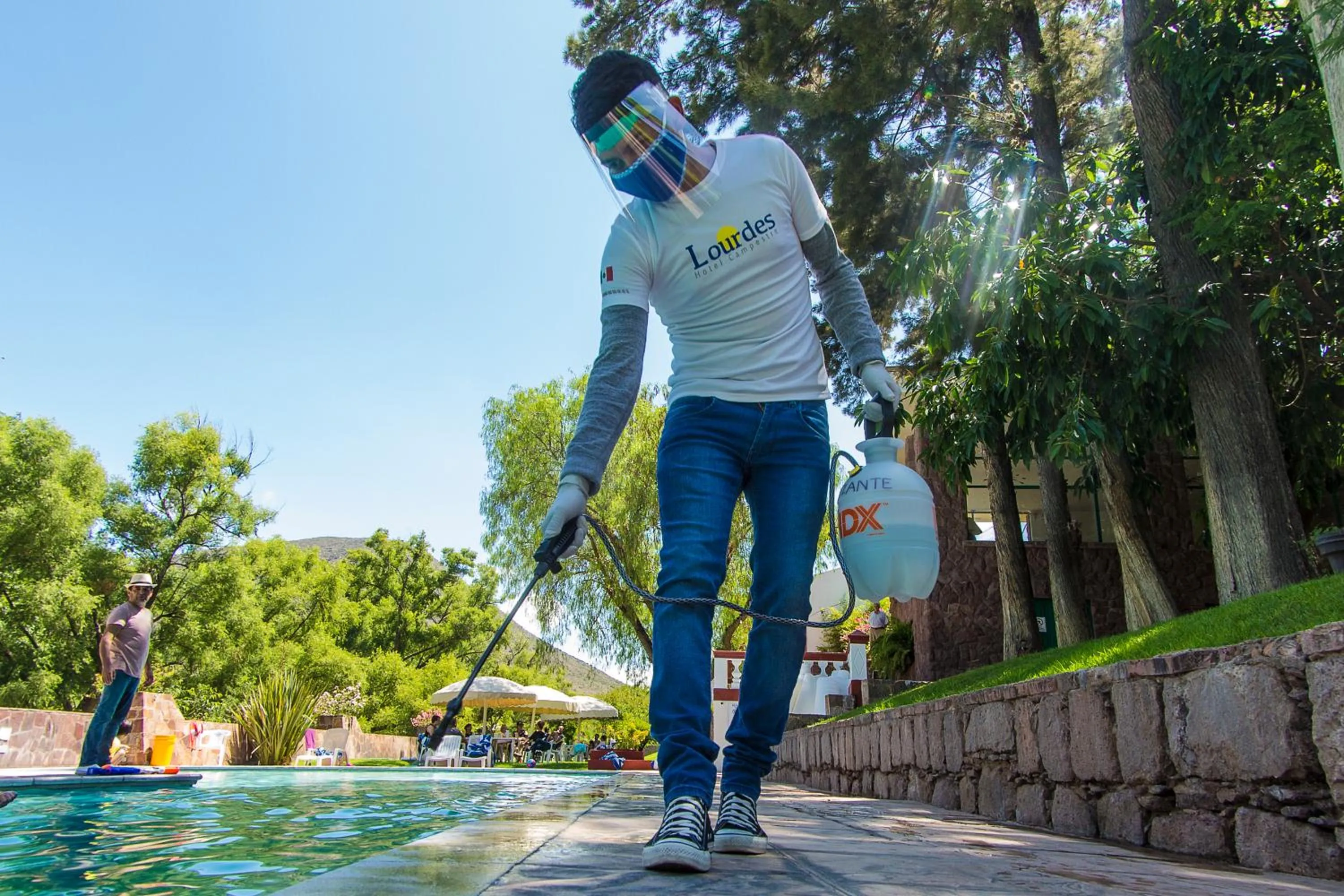 Pool view in Lourdes Hotel Campestre