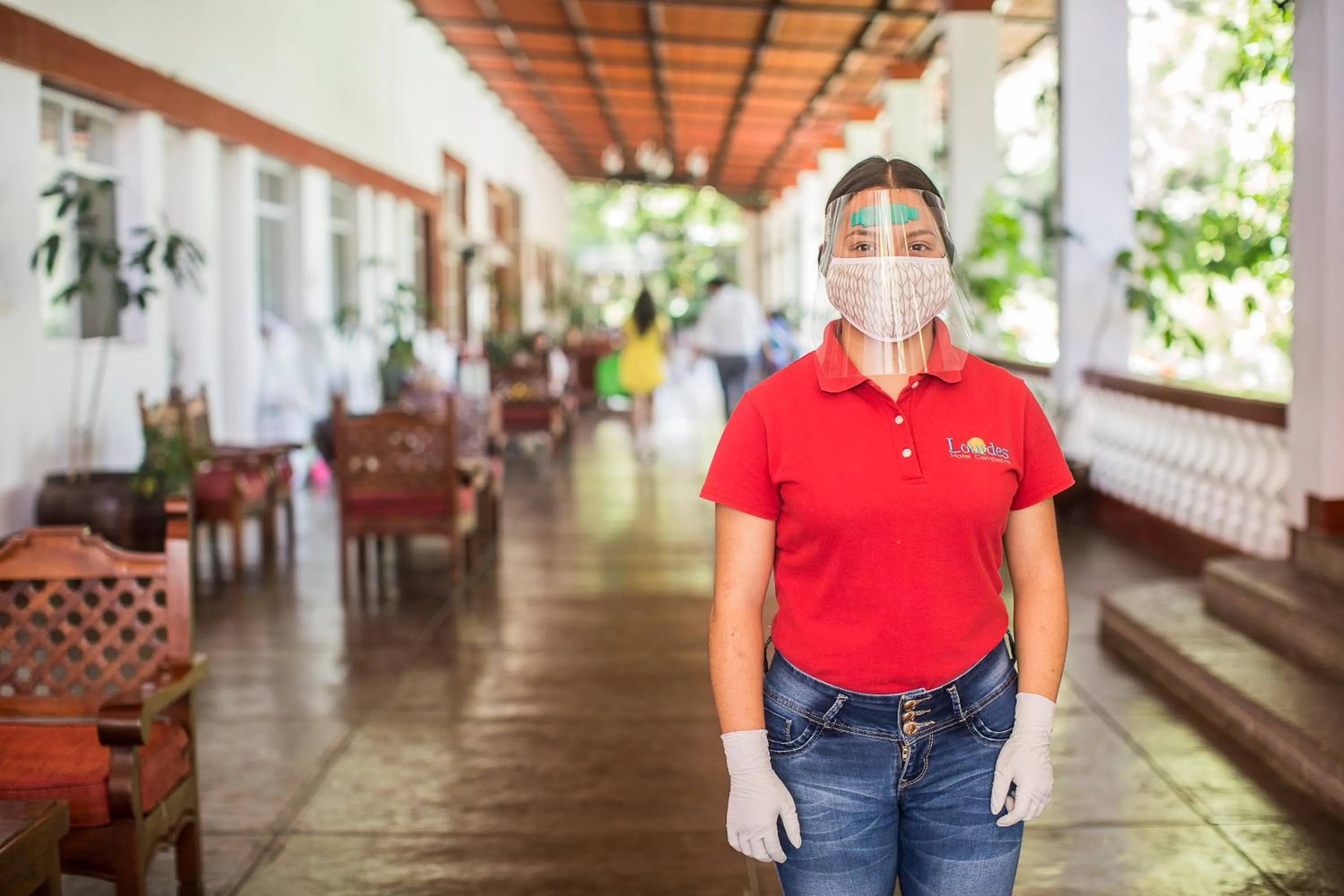 People in Lourdes Hotel Campestre