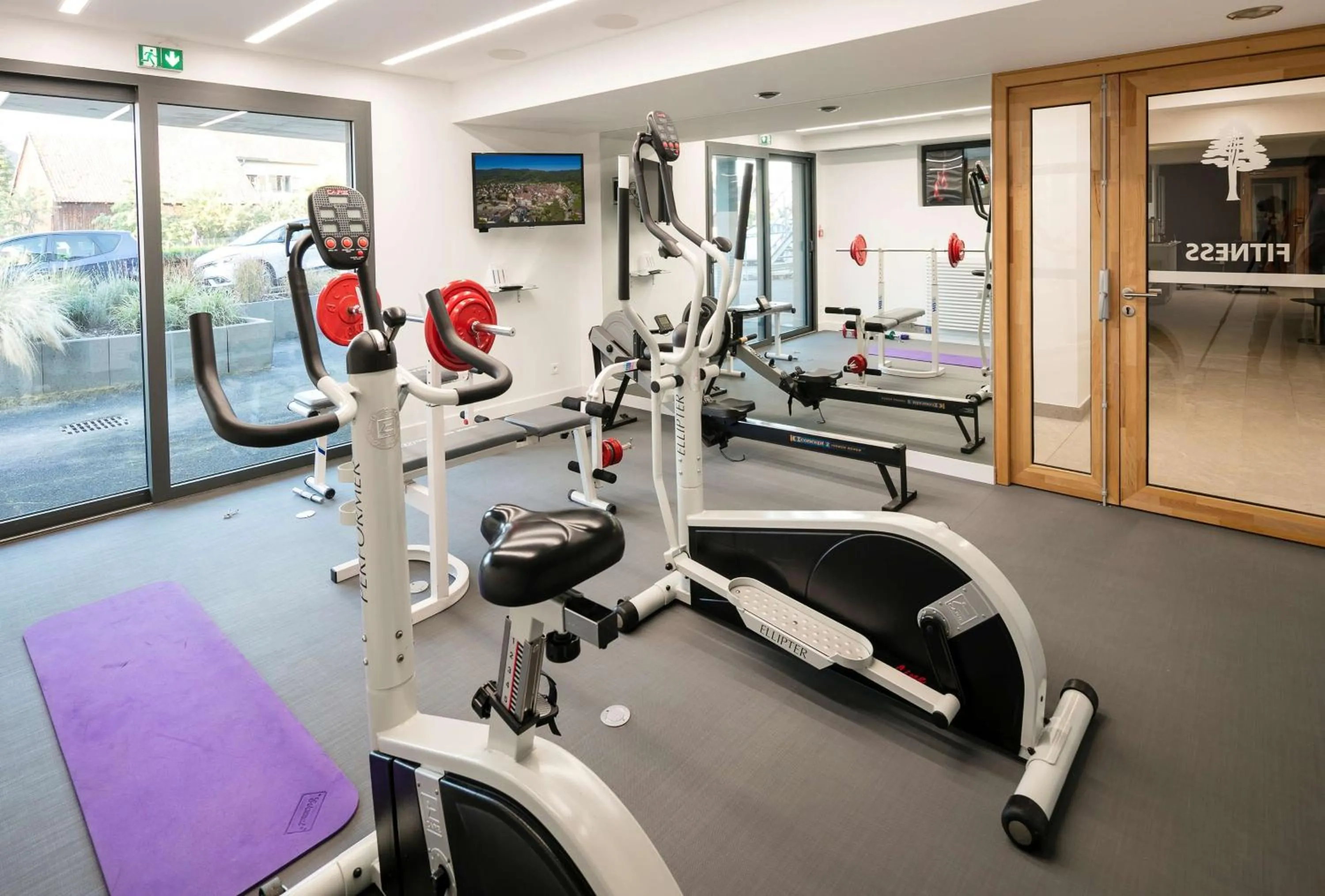 Fitness centre/facilities in Best Western Plus Hotel & SPA Le Schoenenbourg