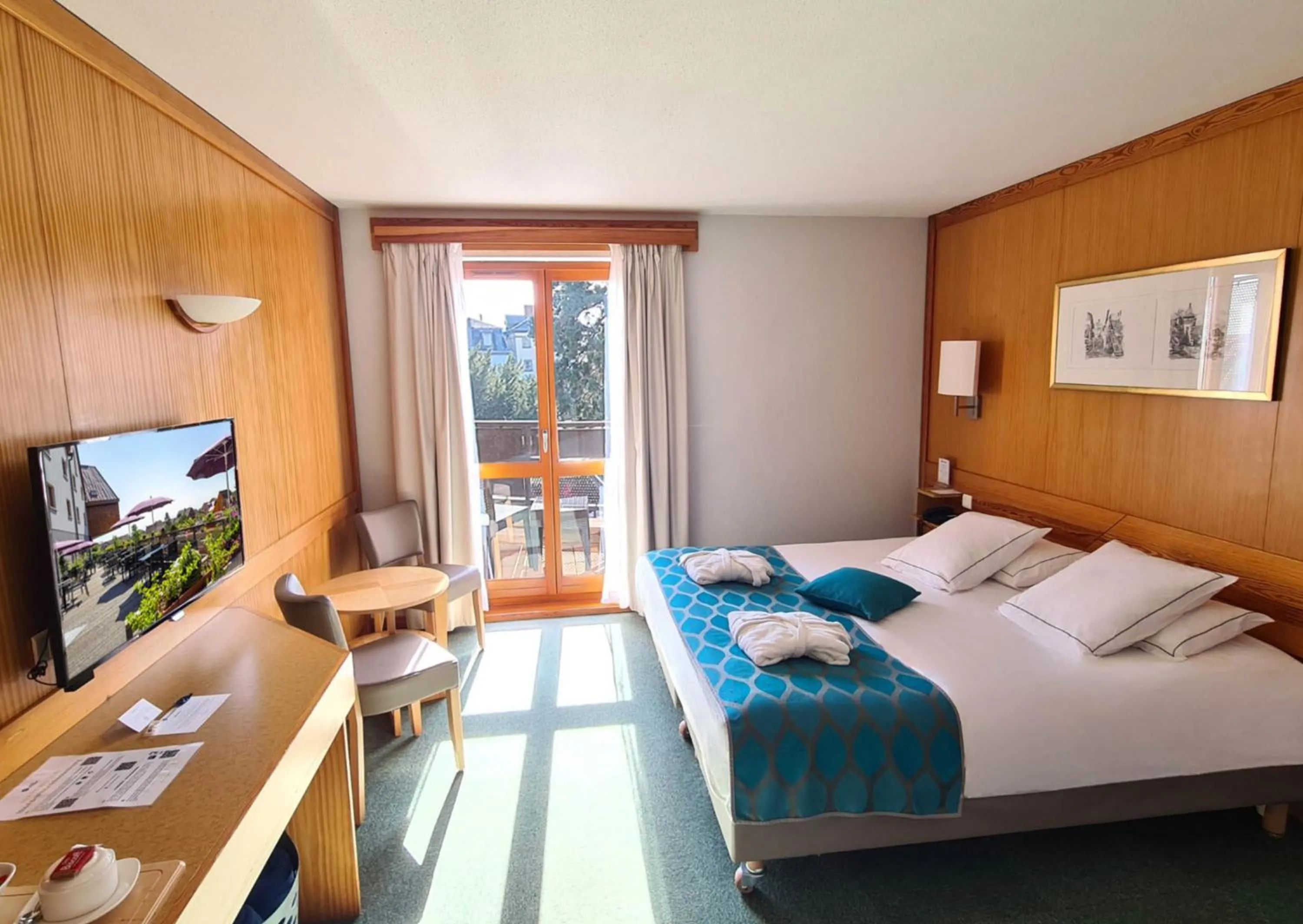 Bed in Best Western Plus Hotel & SPA Le Schoenenbourg