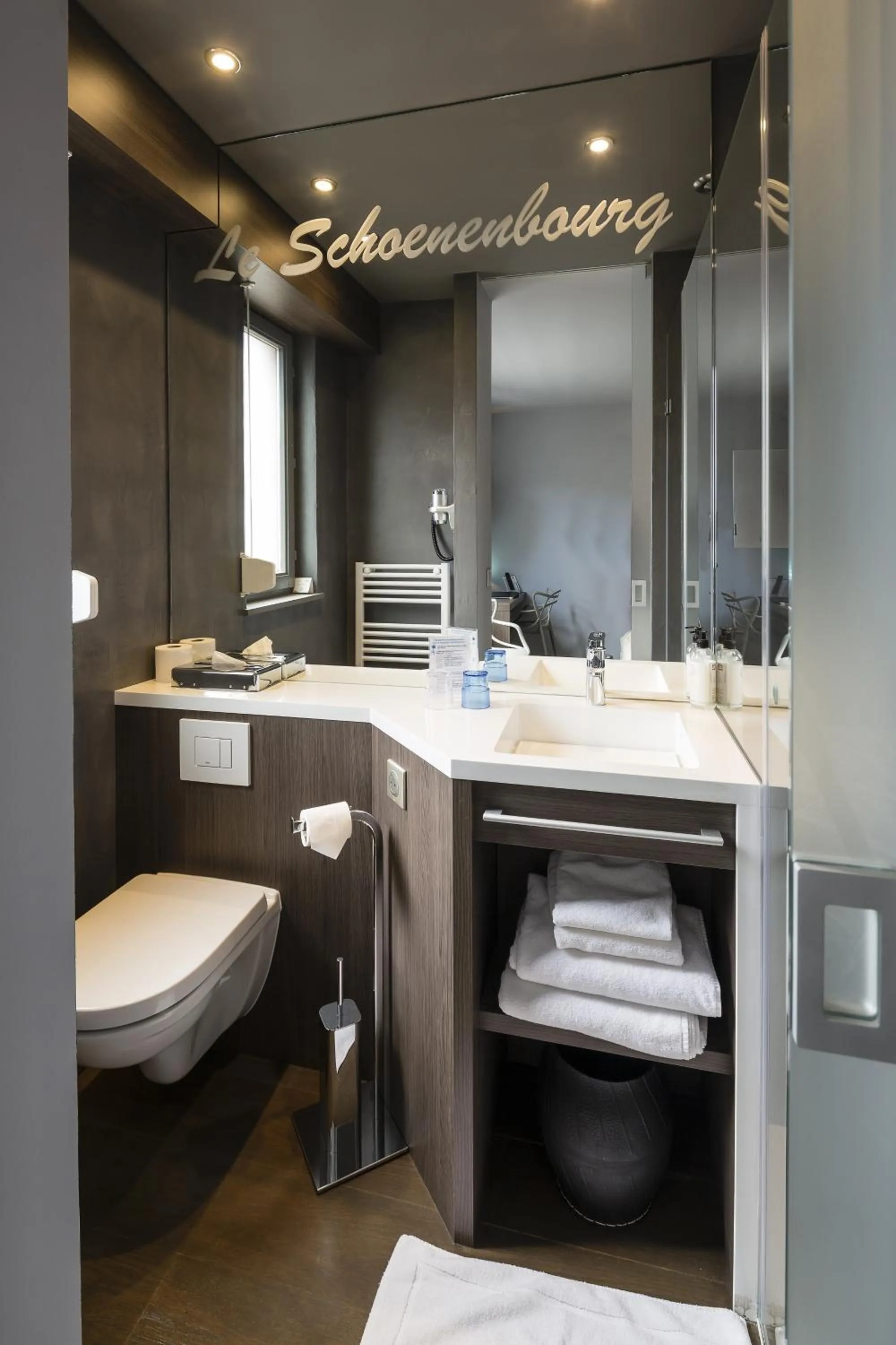 Shower in Best Western Plus Hotel & SPA Le Schoenenbourg