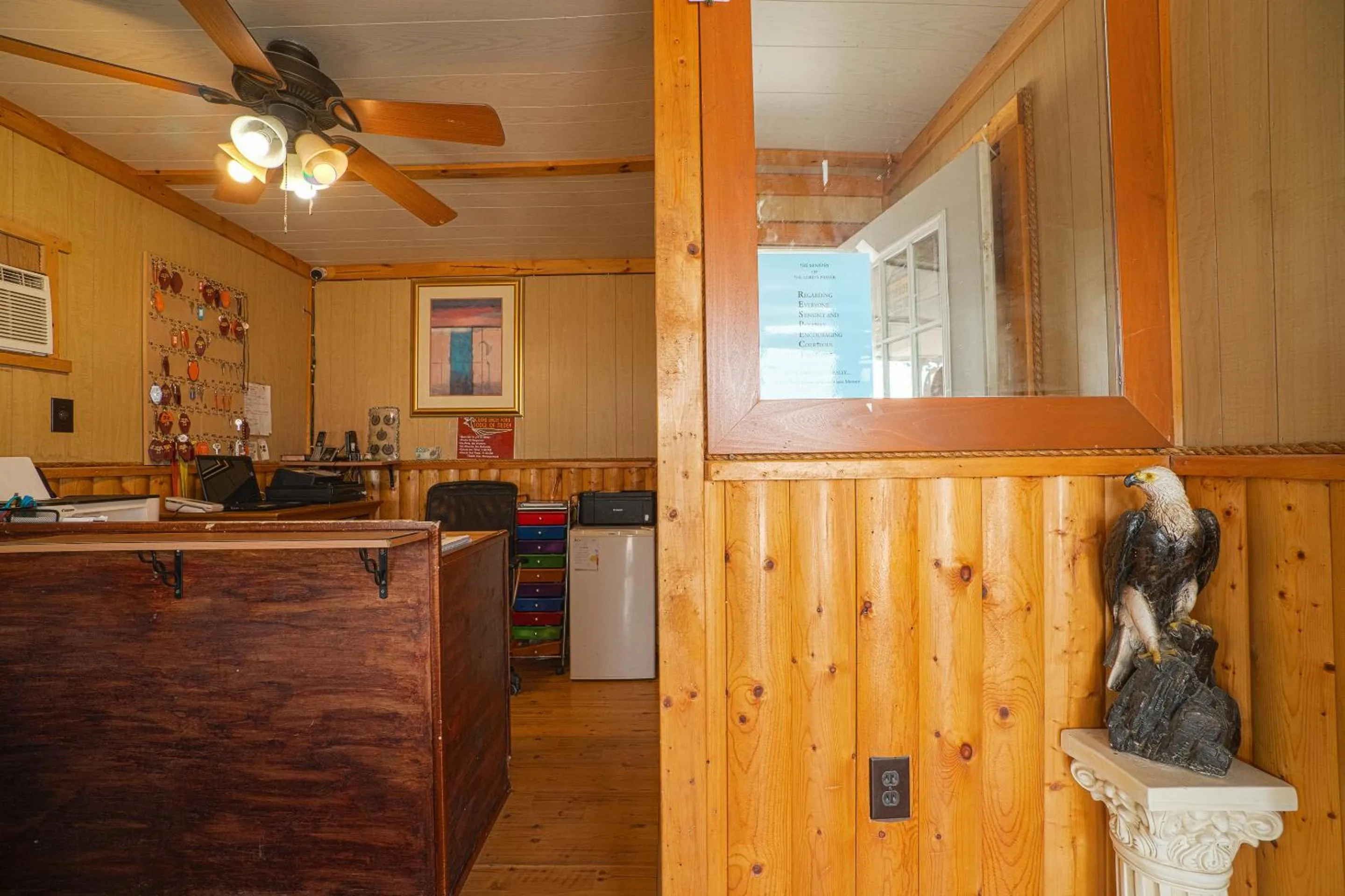 Lobby or reception in Grand Eagle Ford Lodge & RV Park