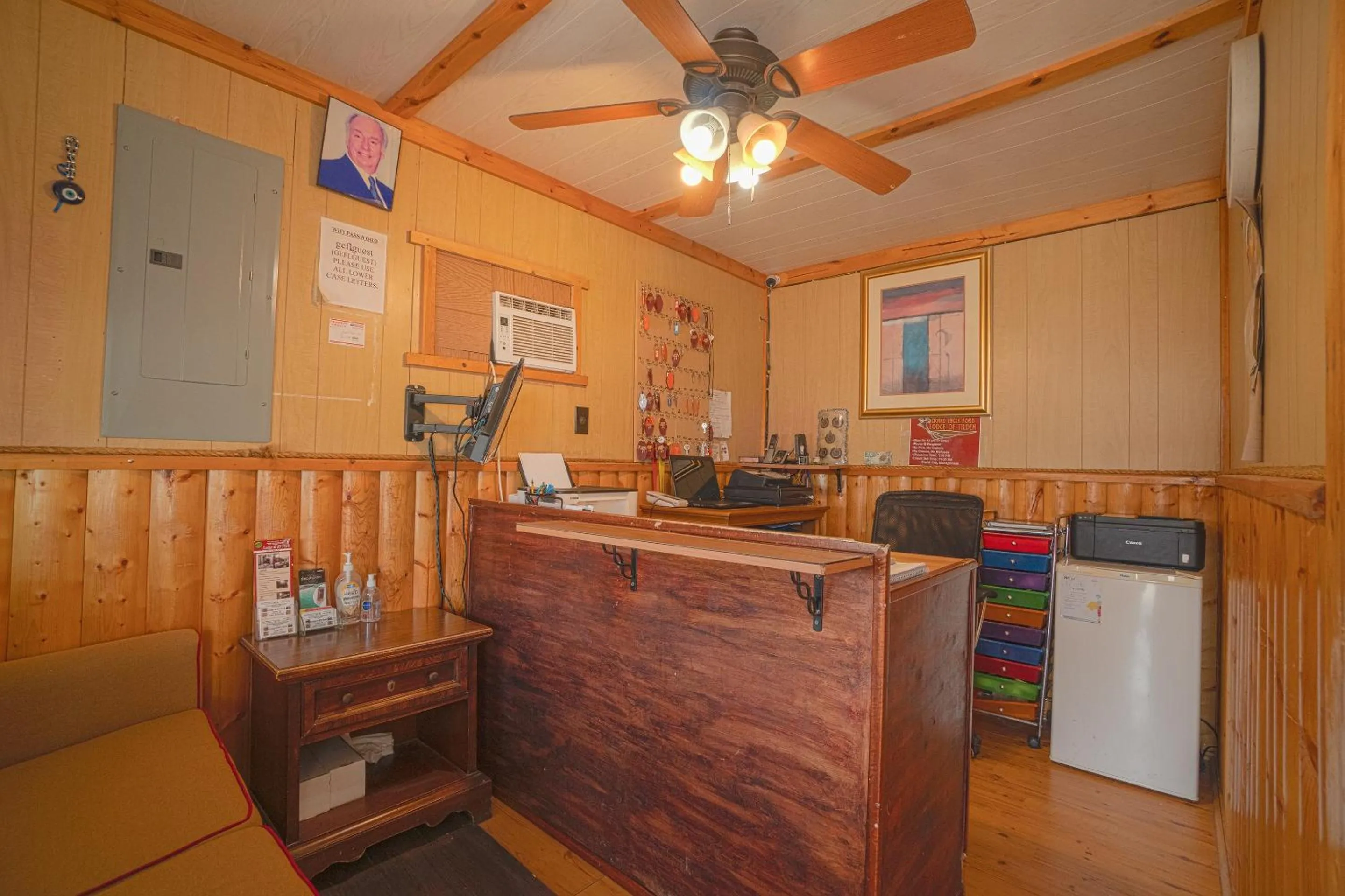 Lobby or reception in Grand Eagle Ford Lodge & RV Park