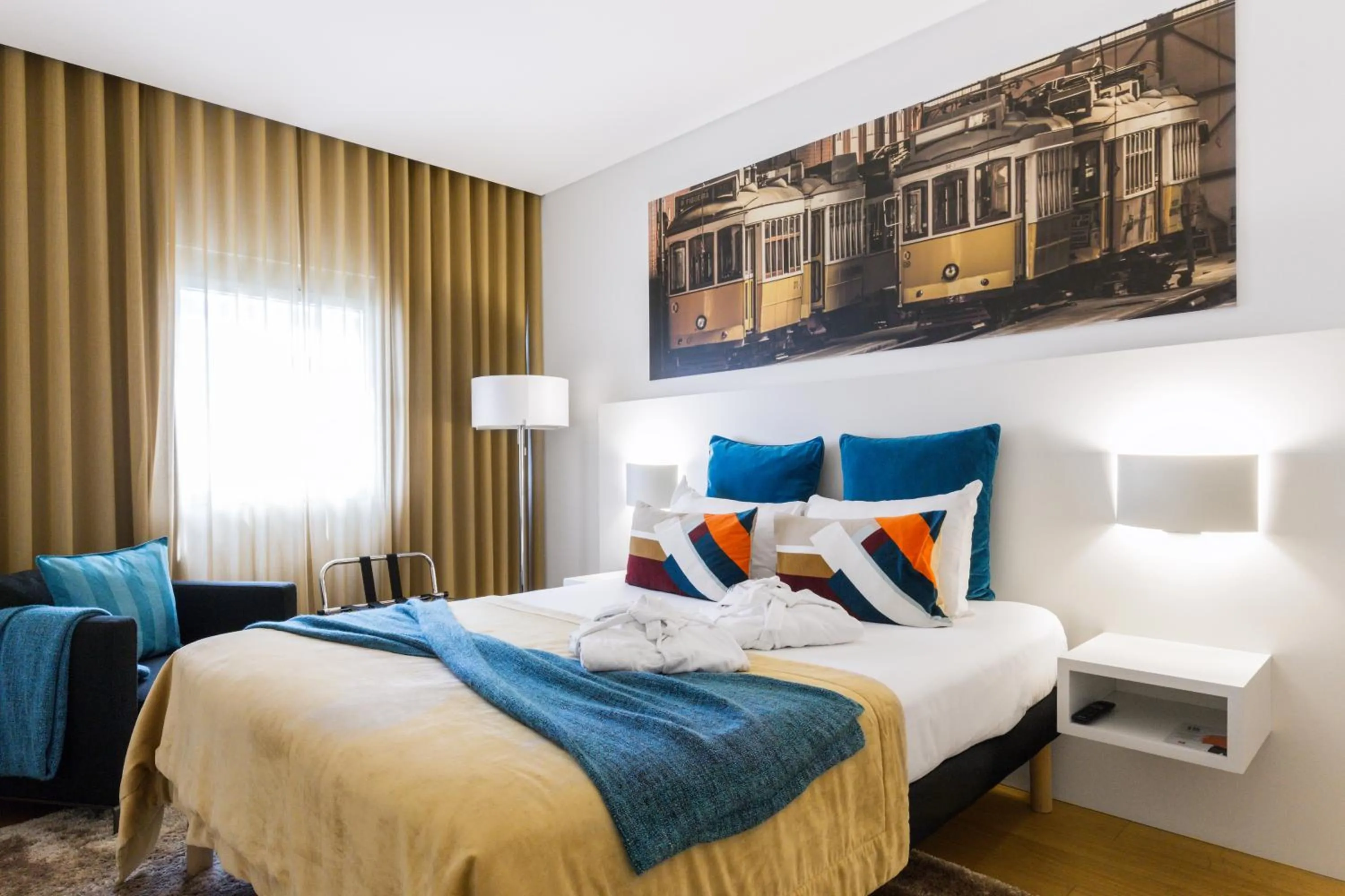 Bed in Hotel Ibis Lisboa Parque das Nações