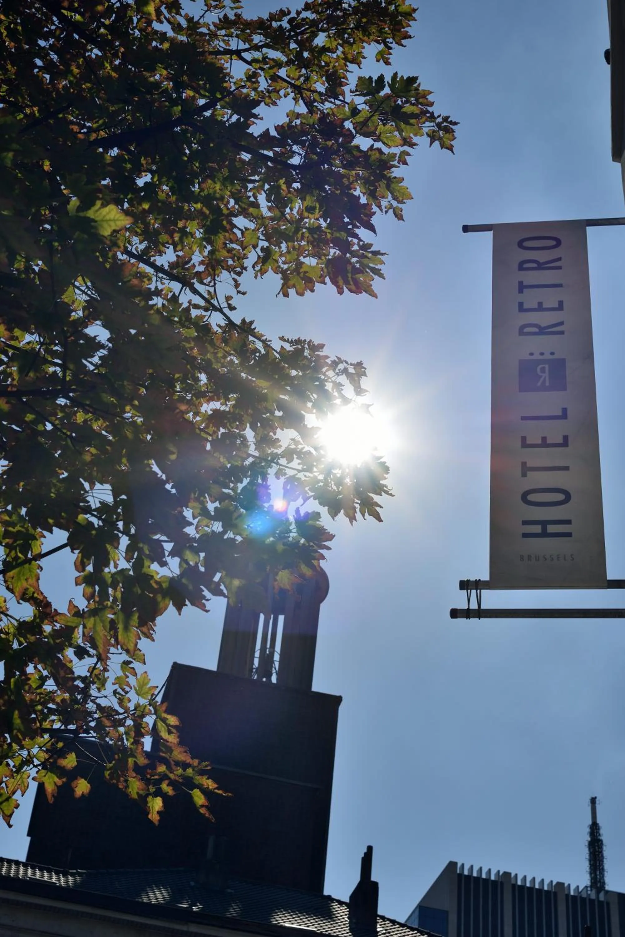 Logo/Certificate/Sign in Hotel Retro