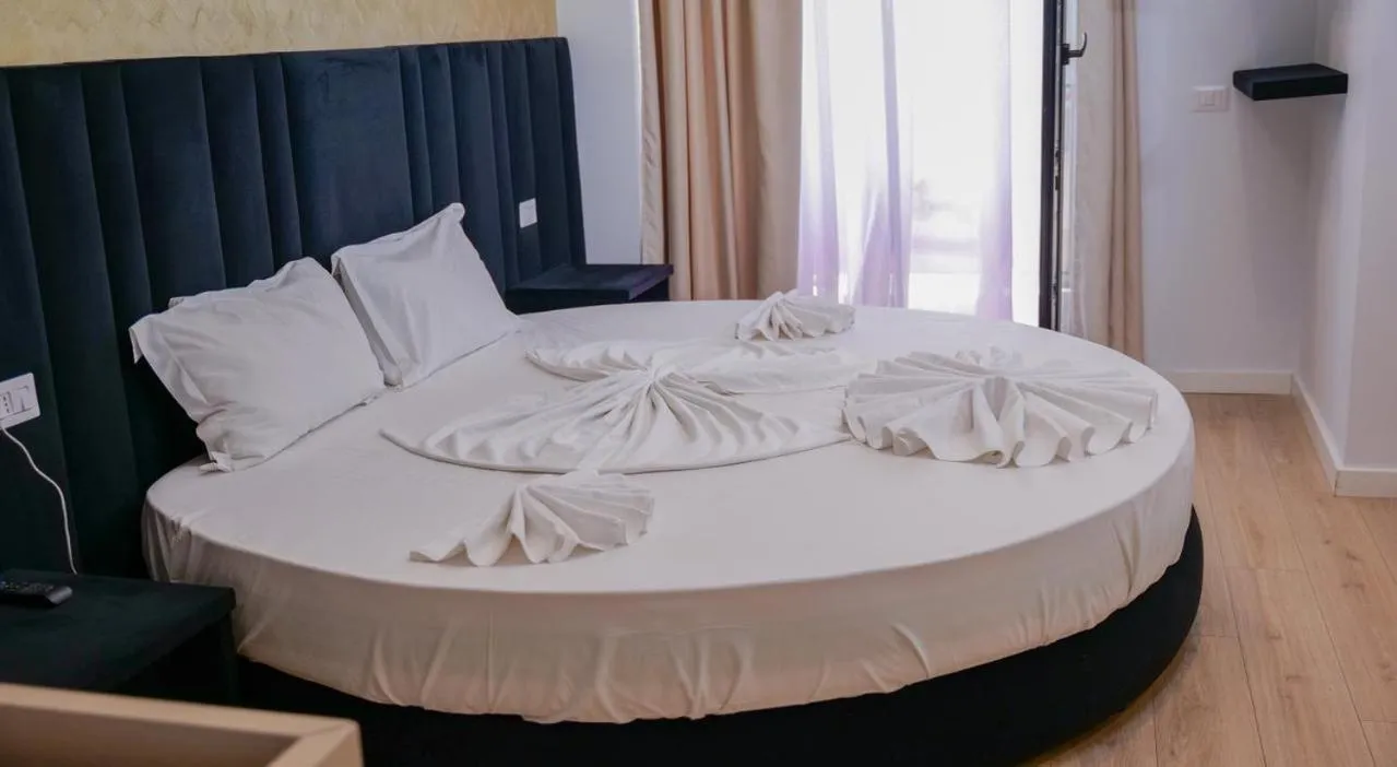 Bed in Hotel Alion