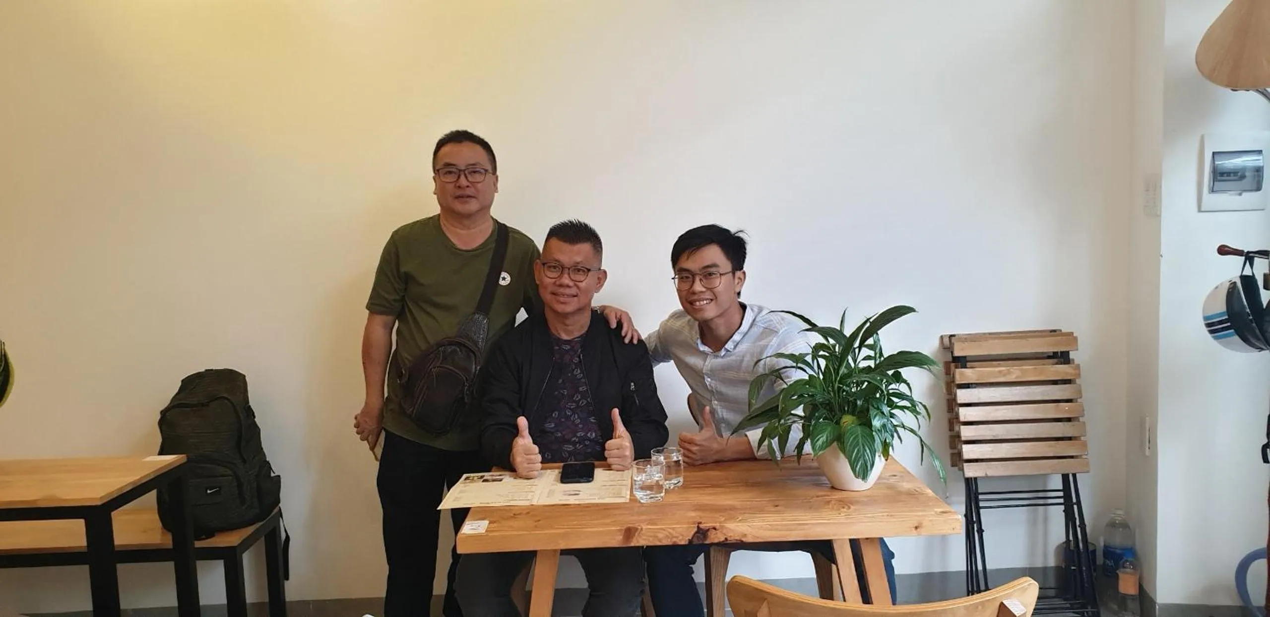 People in Lem's Apartment & Coffee