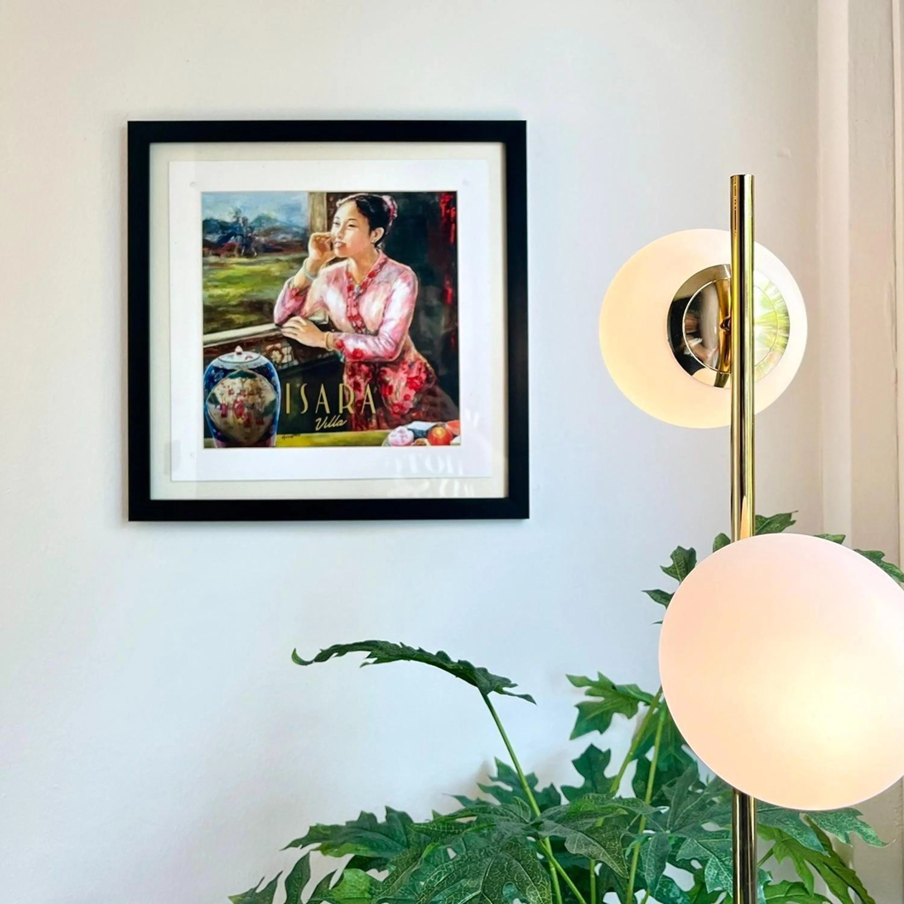 Decorative detail in Isara Boutique Hotel and Cafe