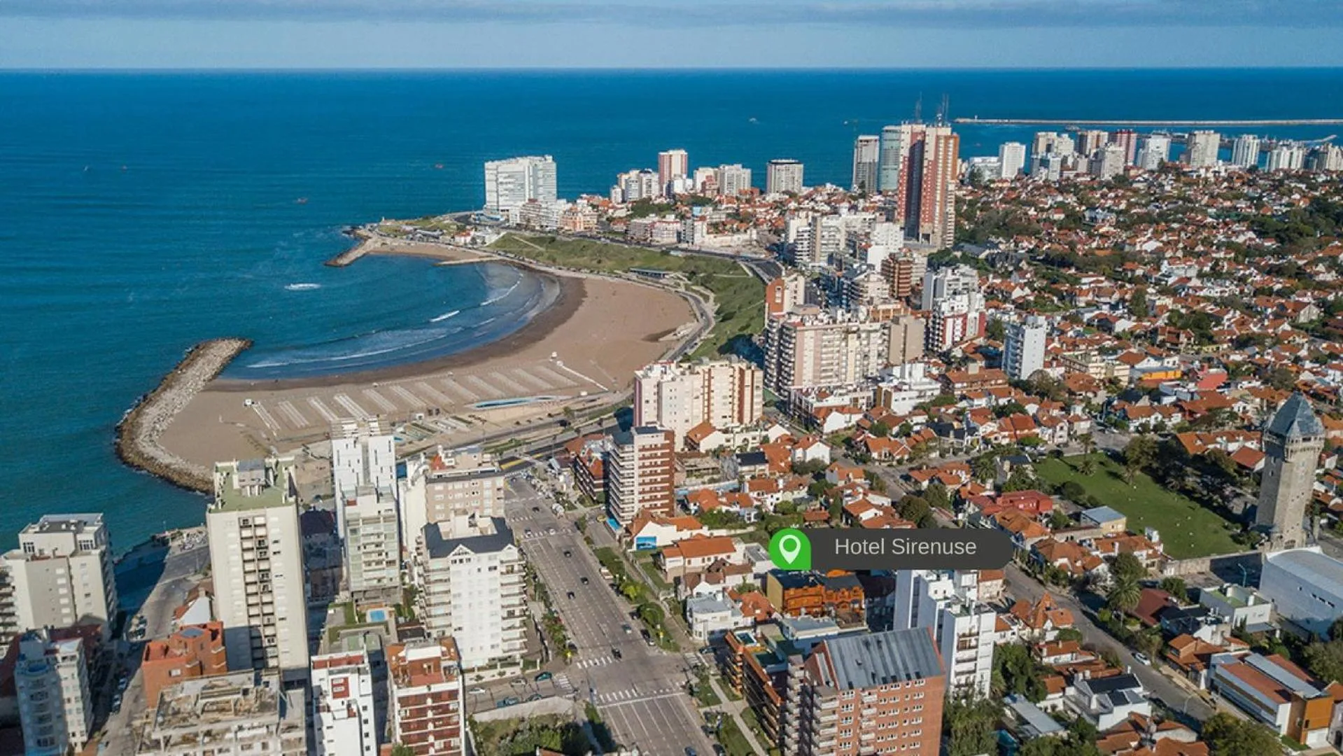 Bird's eye view in Hosteria Sirenuse