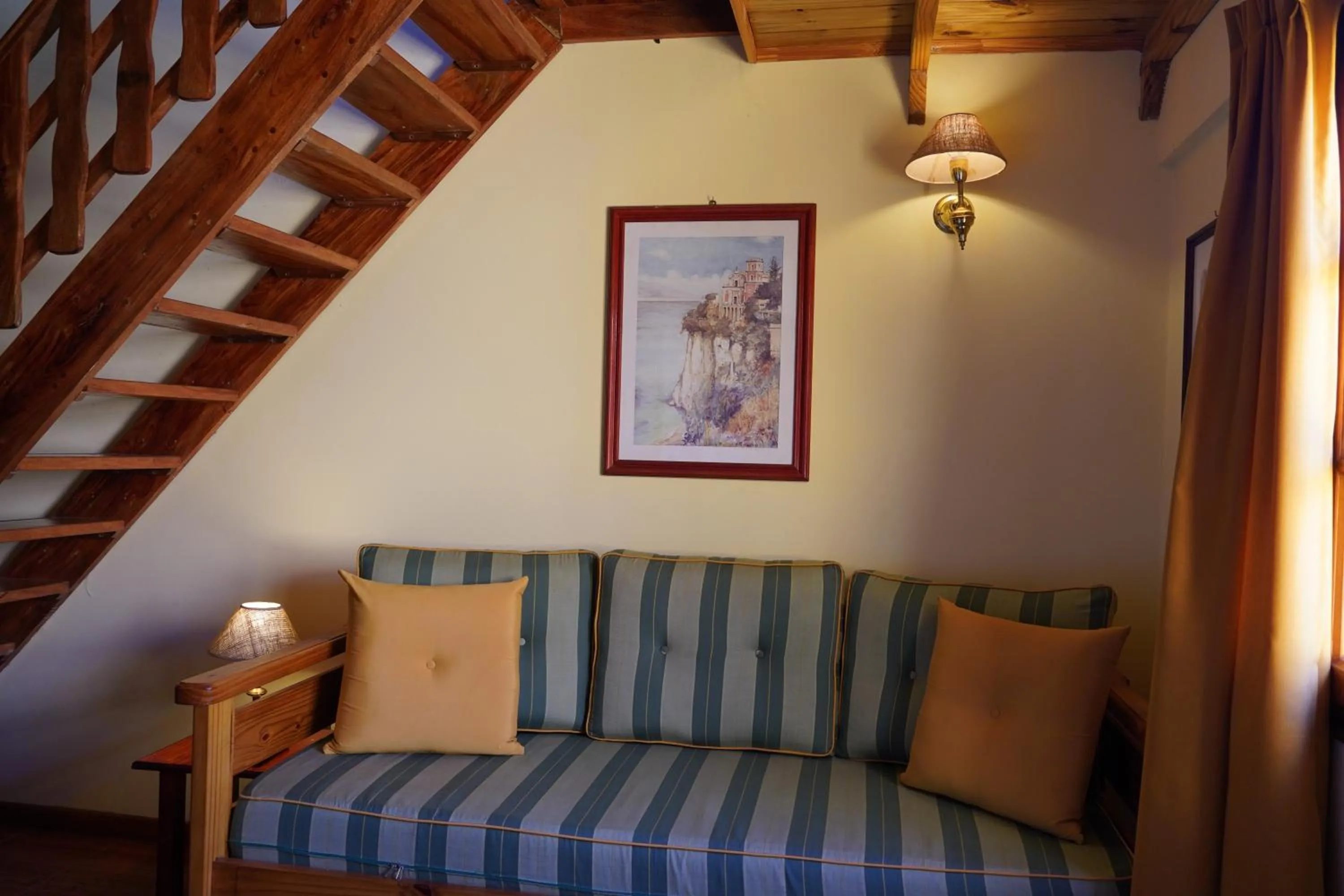 Living room in Hosteria Sirenuse