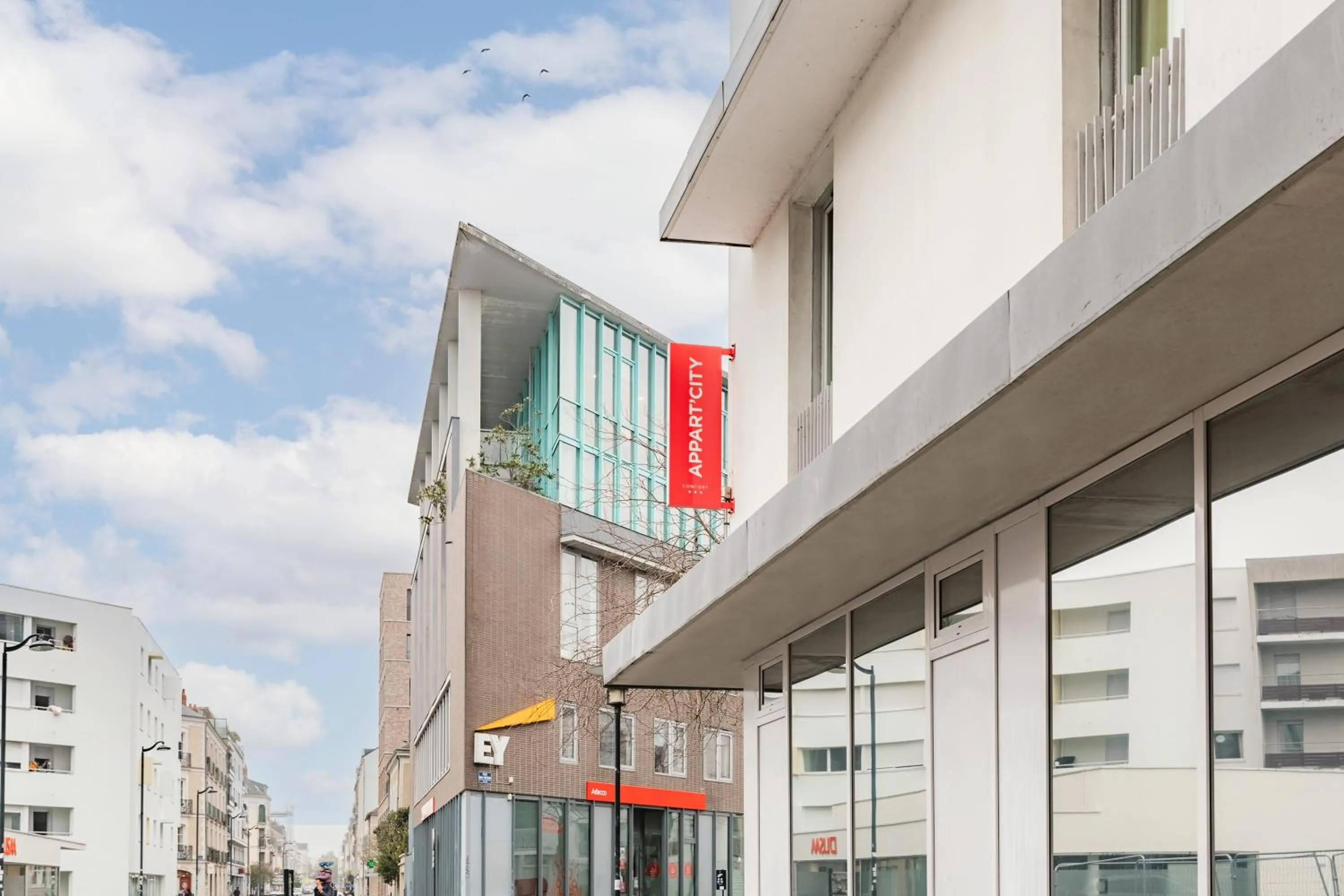 Facade/entrance in Appart'City Confort Nantes Cité des Congrès