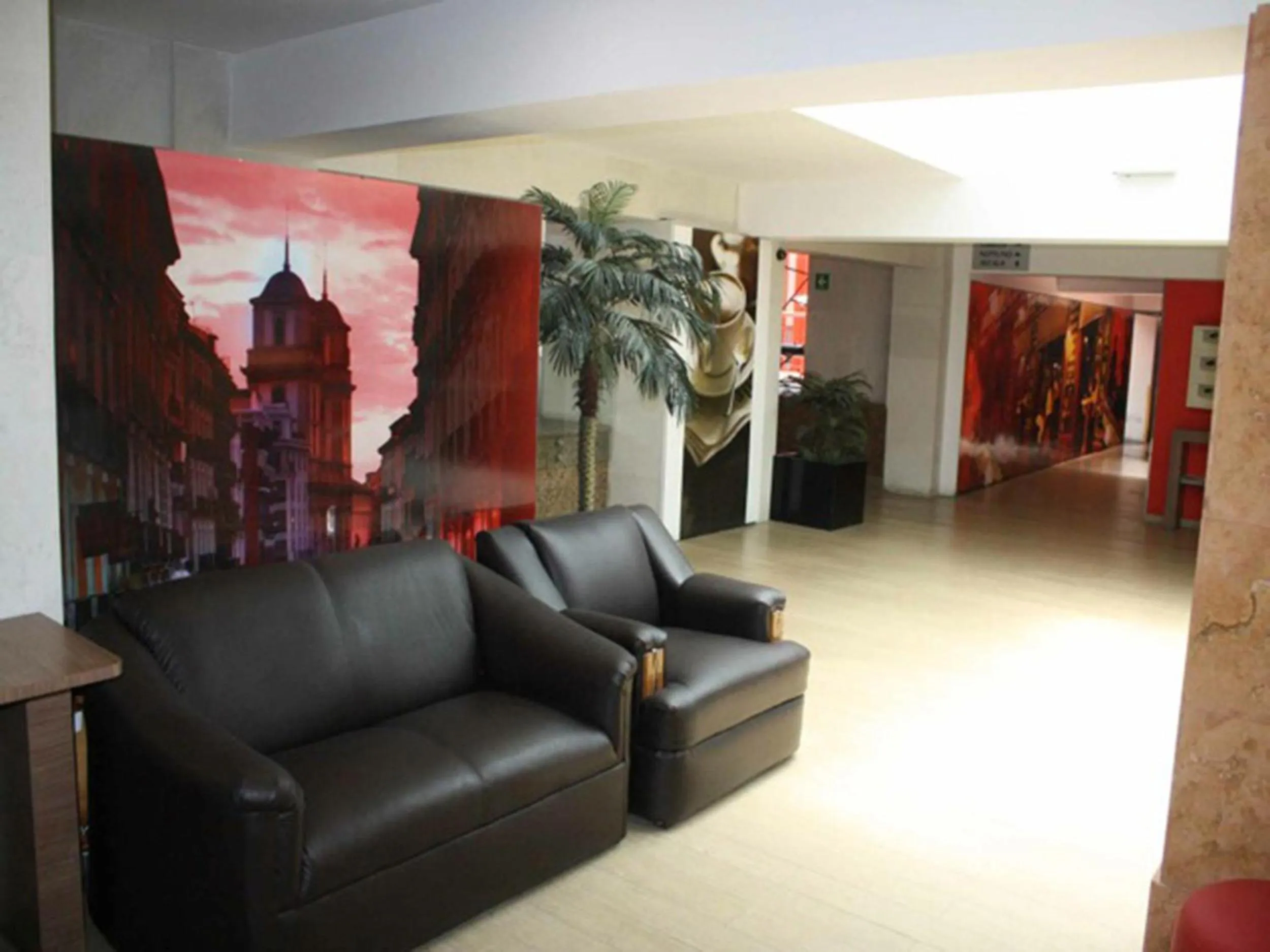 Lobby or reception in Hotel Villa de Madrid