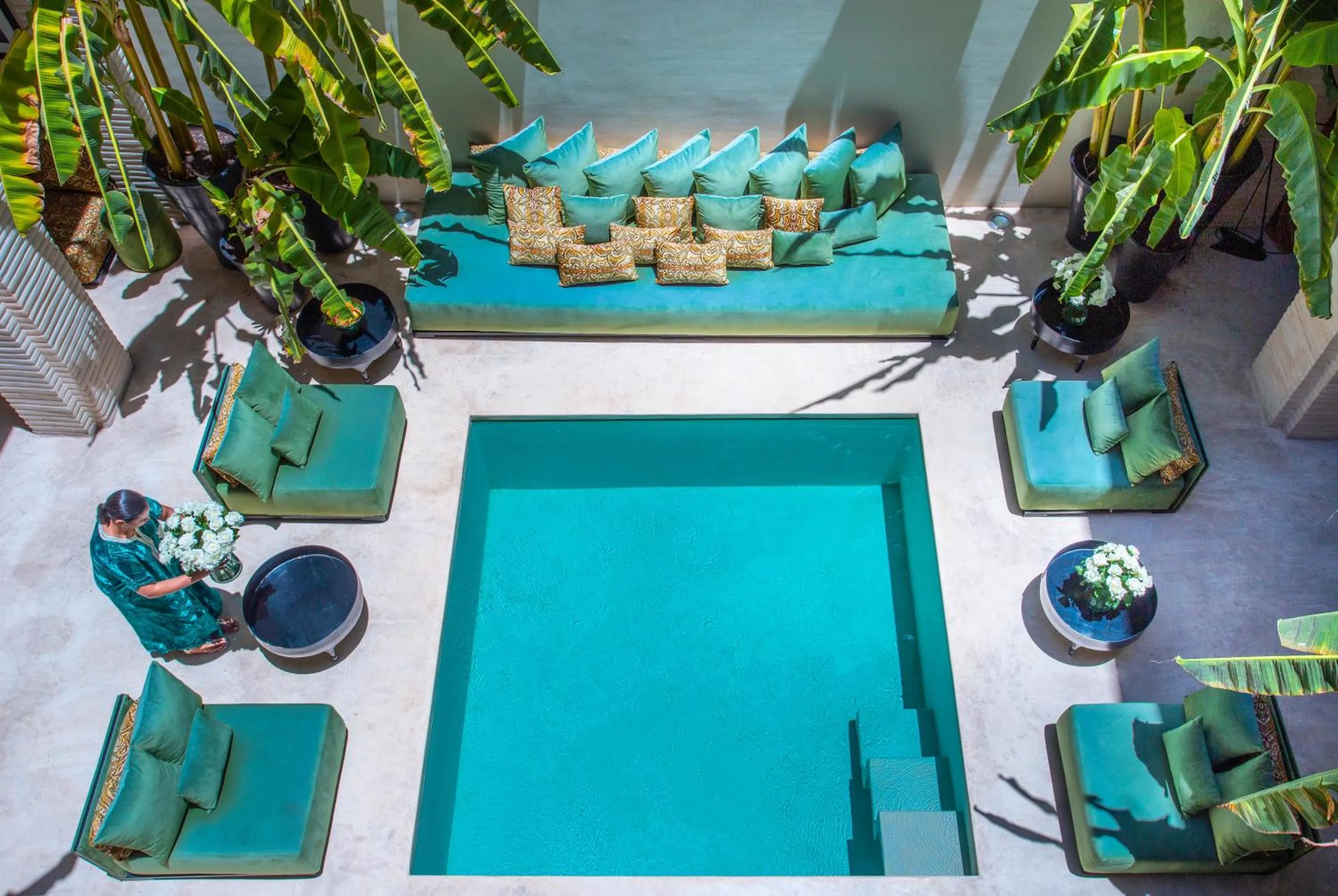 Patio in Riad Tajania