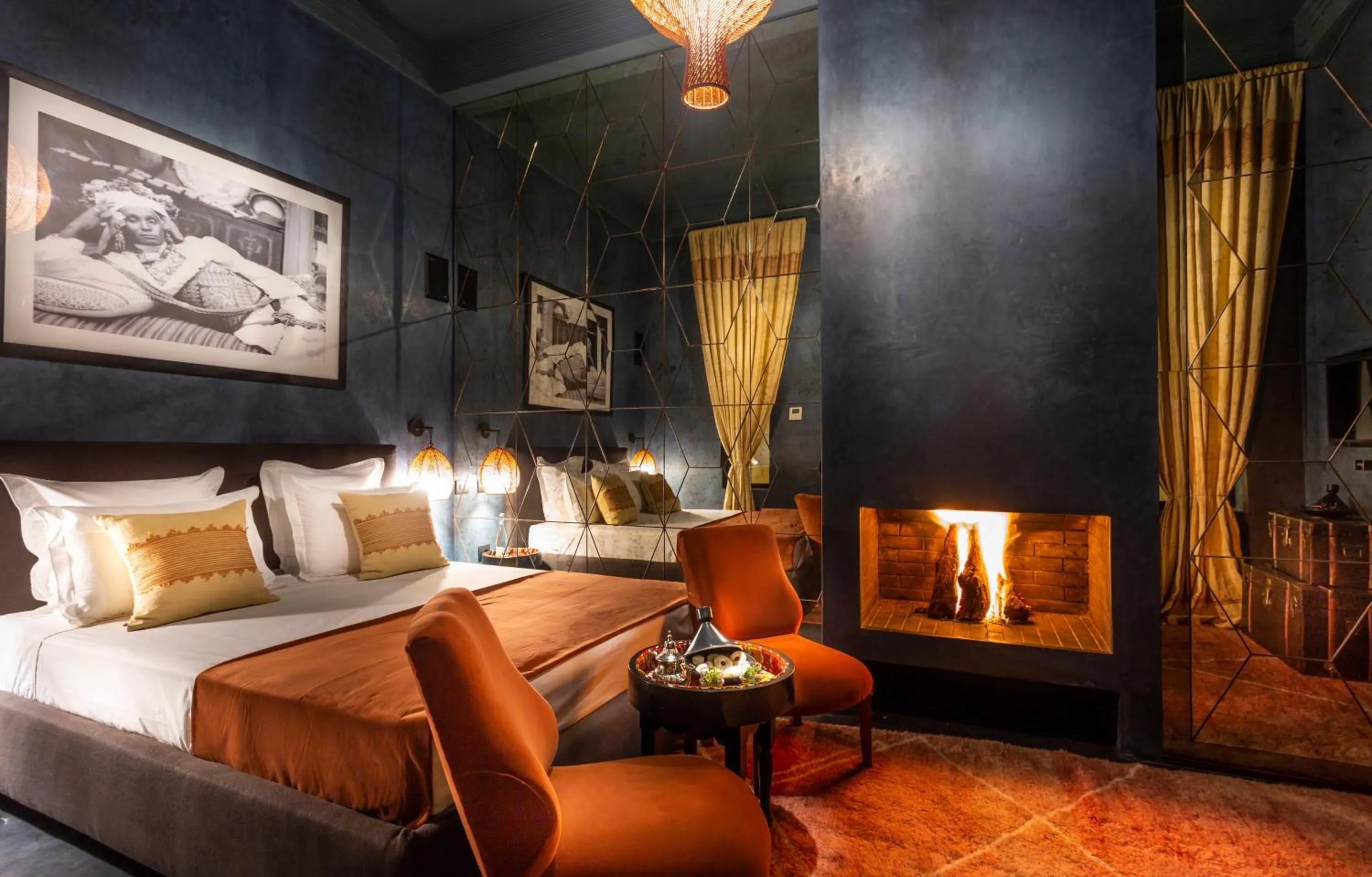 Bedroom, Bed in Riad Tajania