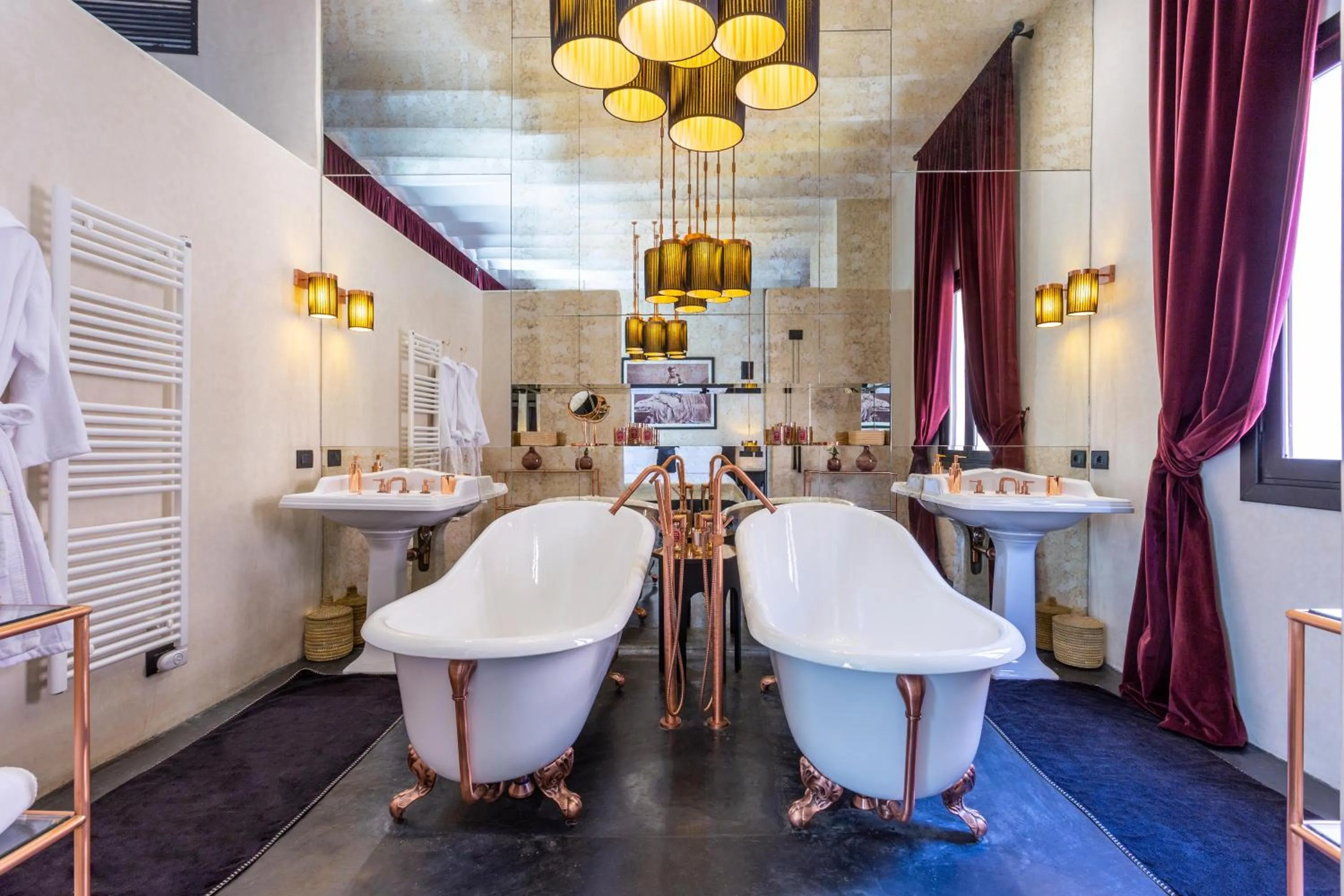 Bathroom in Riad Tajania