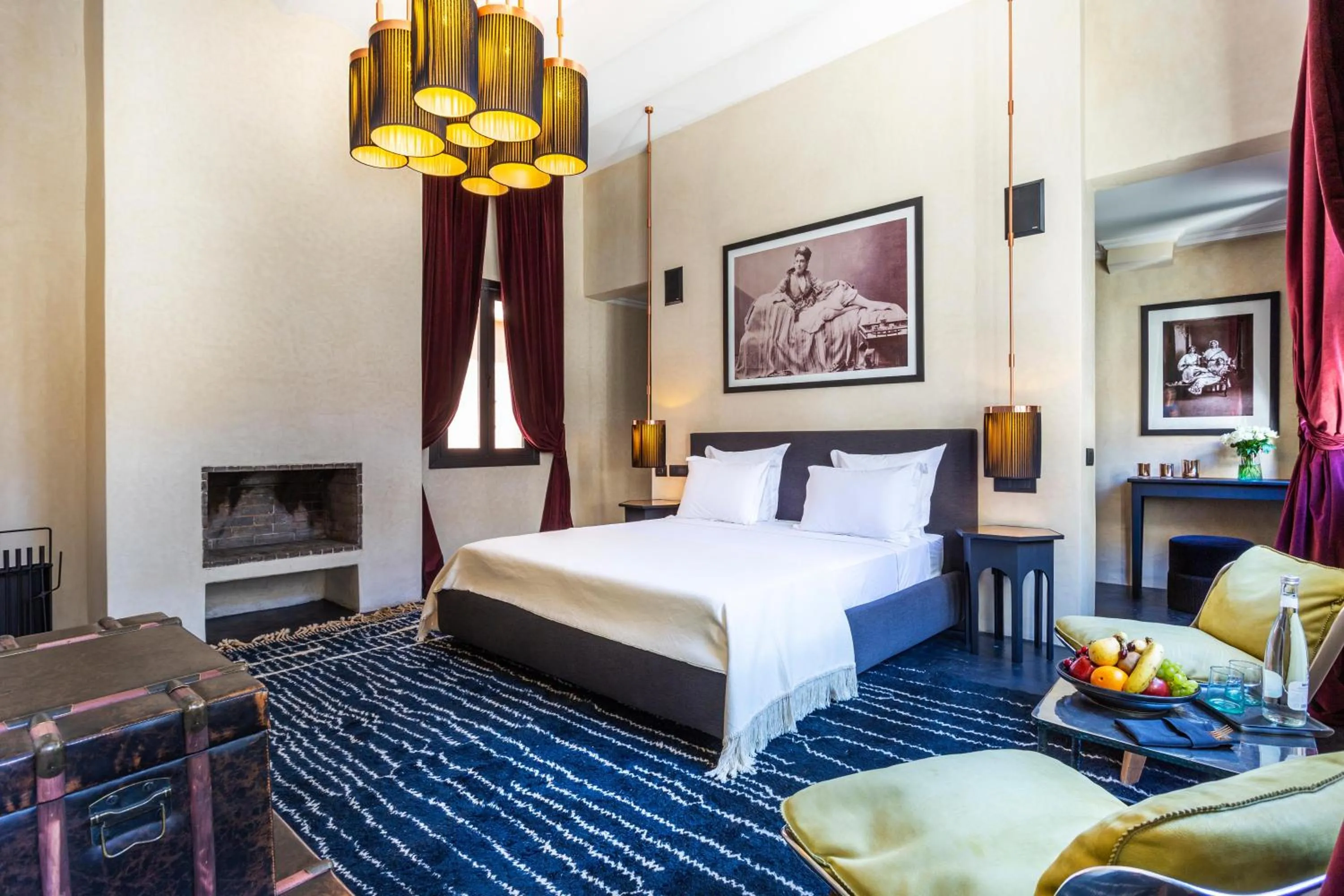 Photo of the whole room, Bed in Riad Tajania