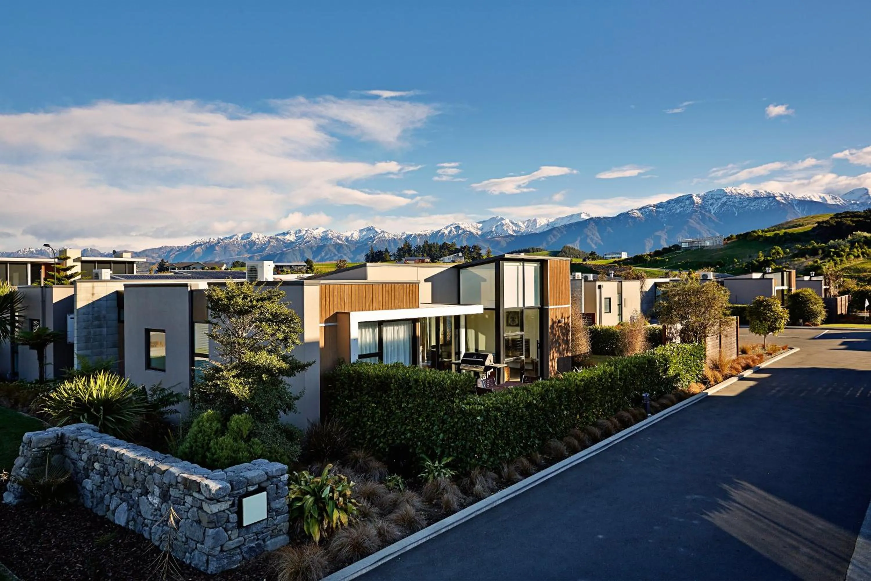 Property building in The Fairways Accommodation Kaikoura