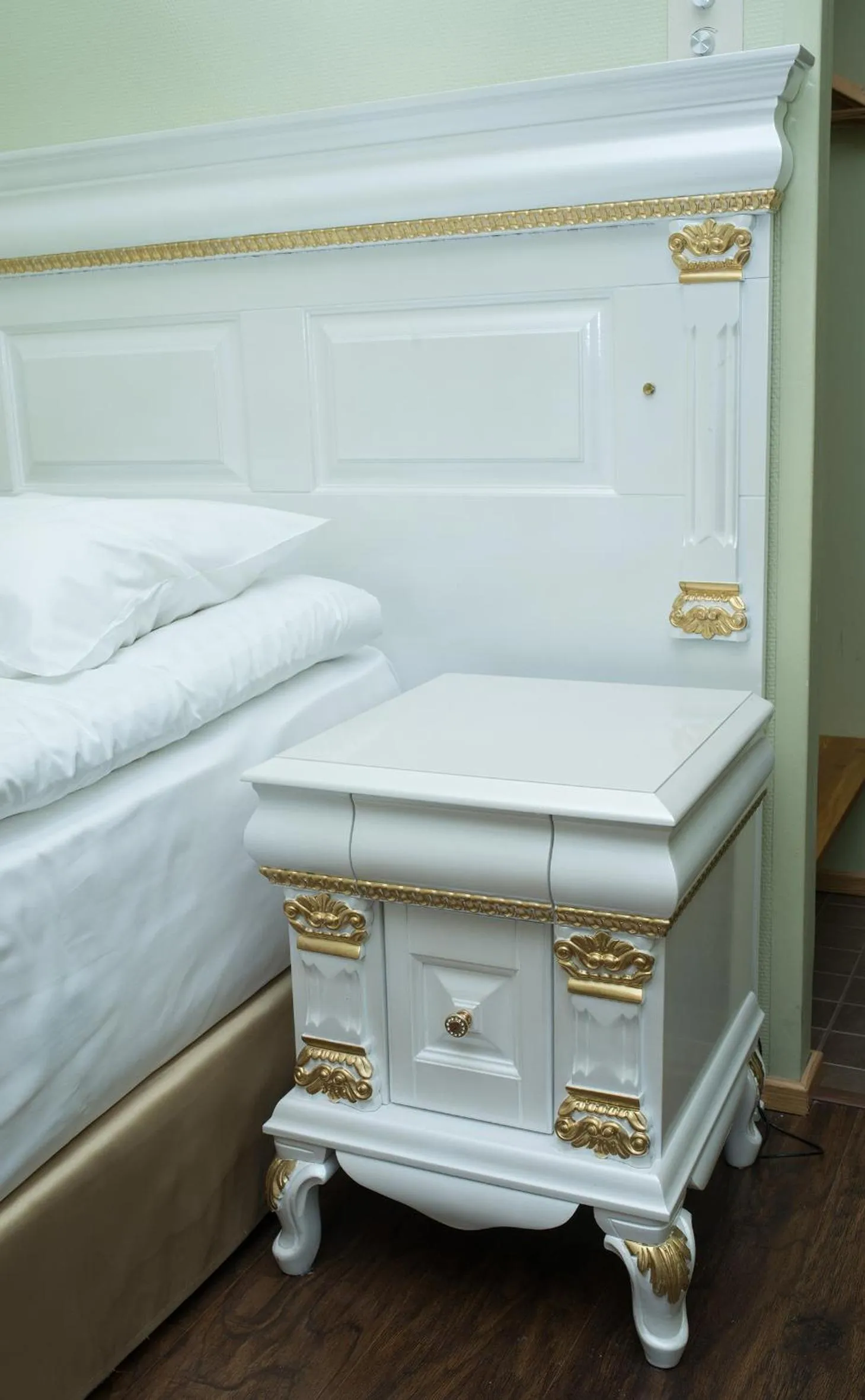 Bed in Hotel Golden Dome Iisalmi