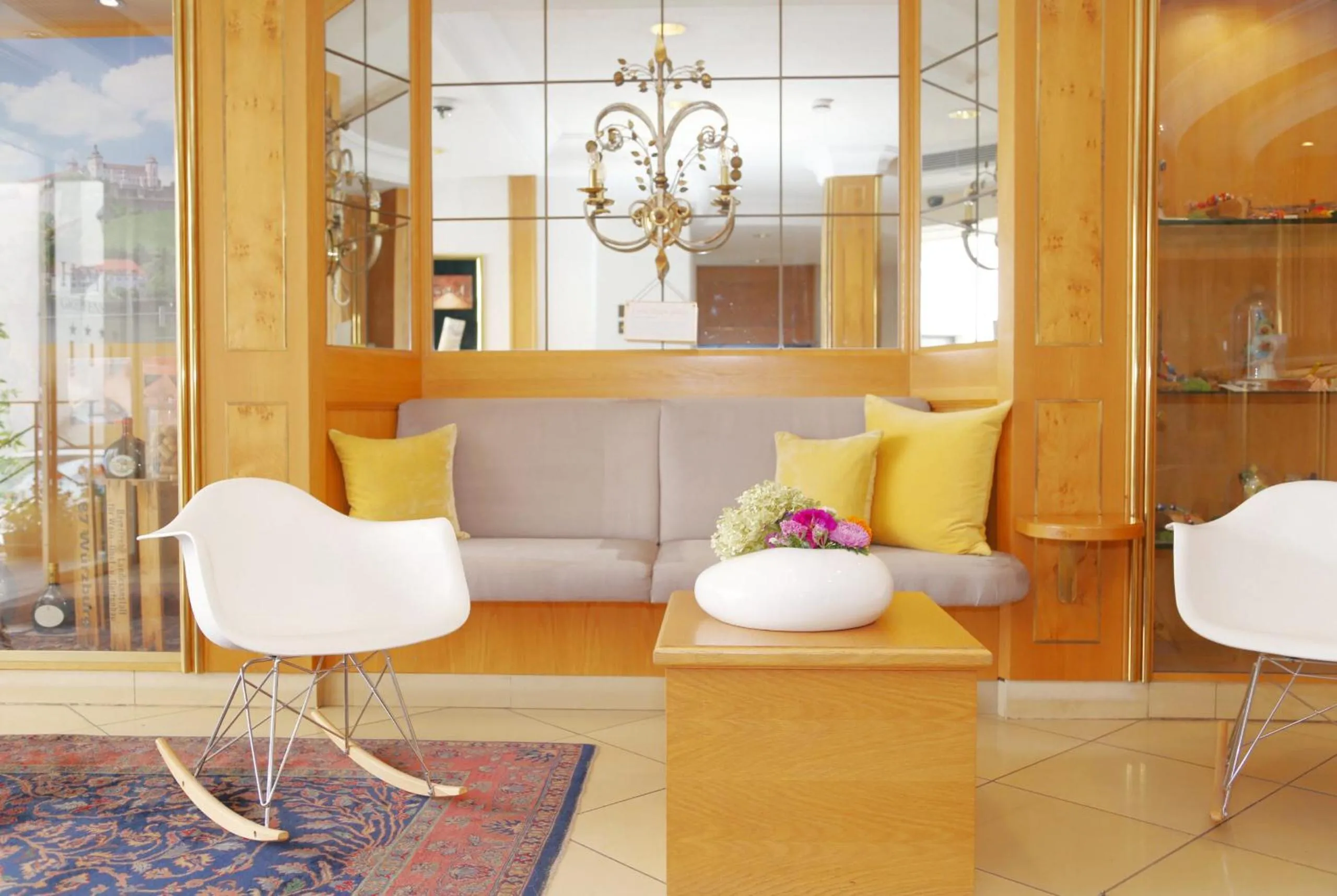 Lobby or reception in Greifensteiner Hof