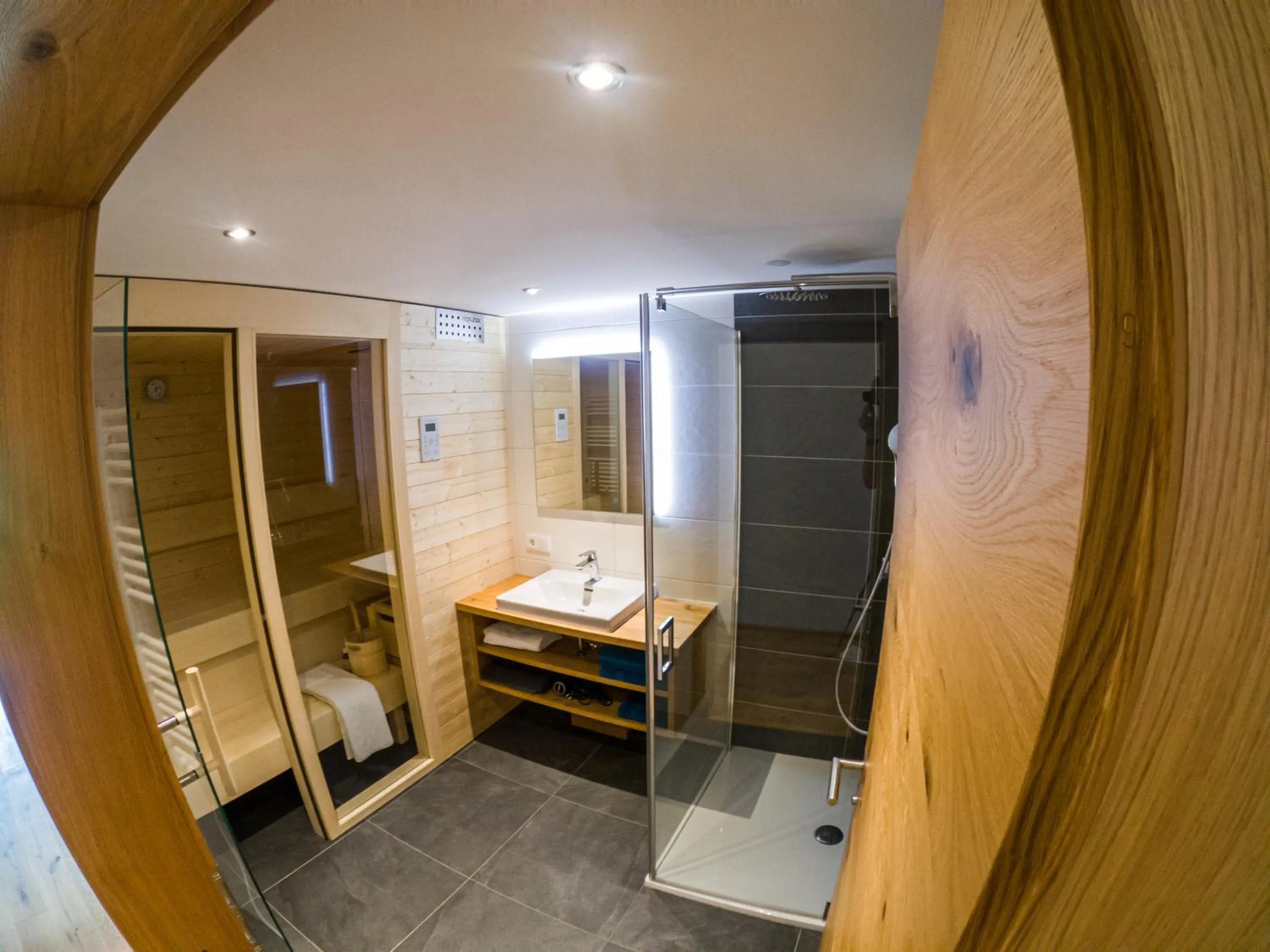 Sauna in Biobauernhof Jagglhof