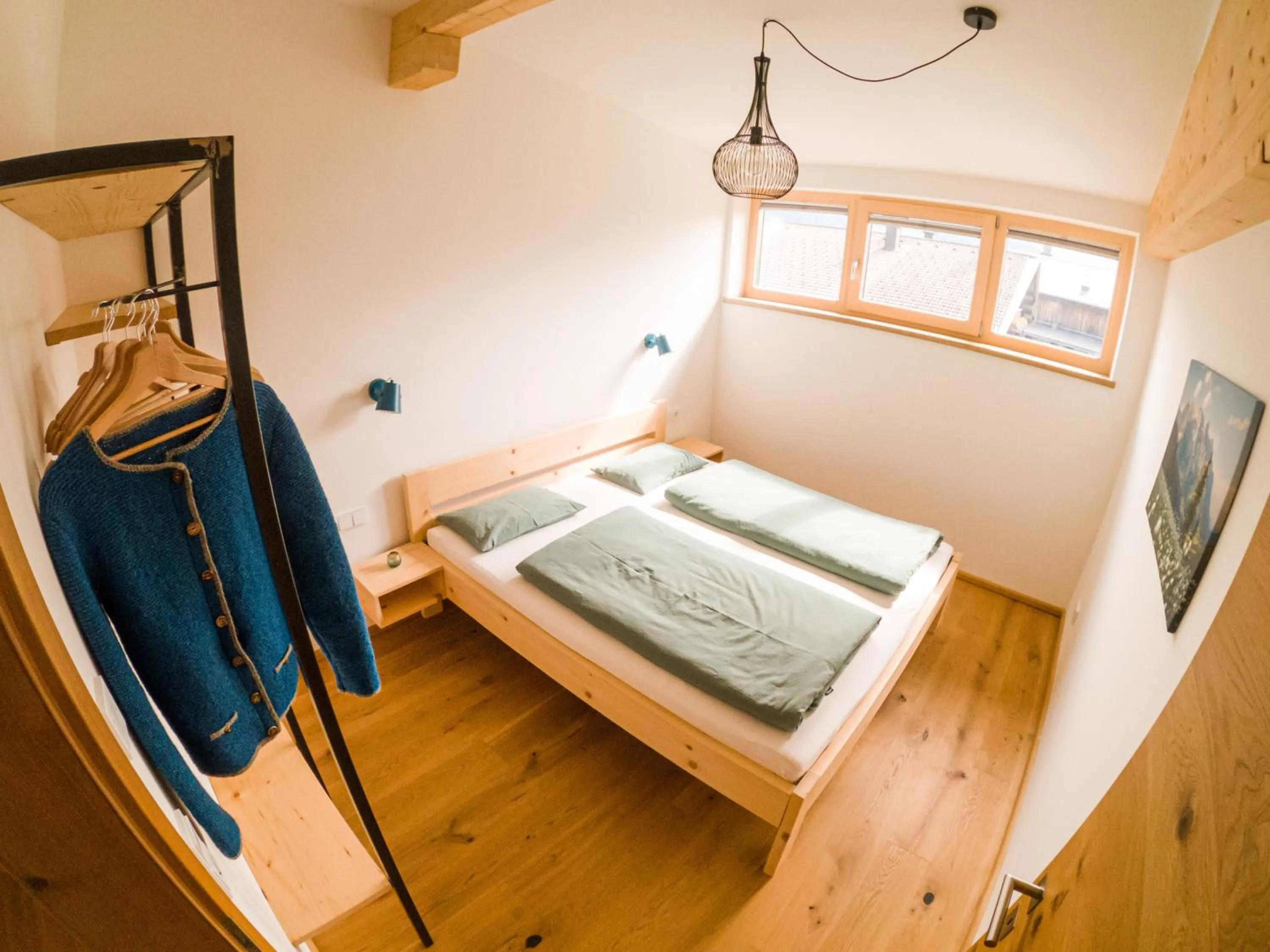 Bedroom, Bed in Biobauernhof Jagglhof