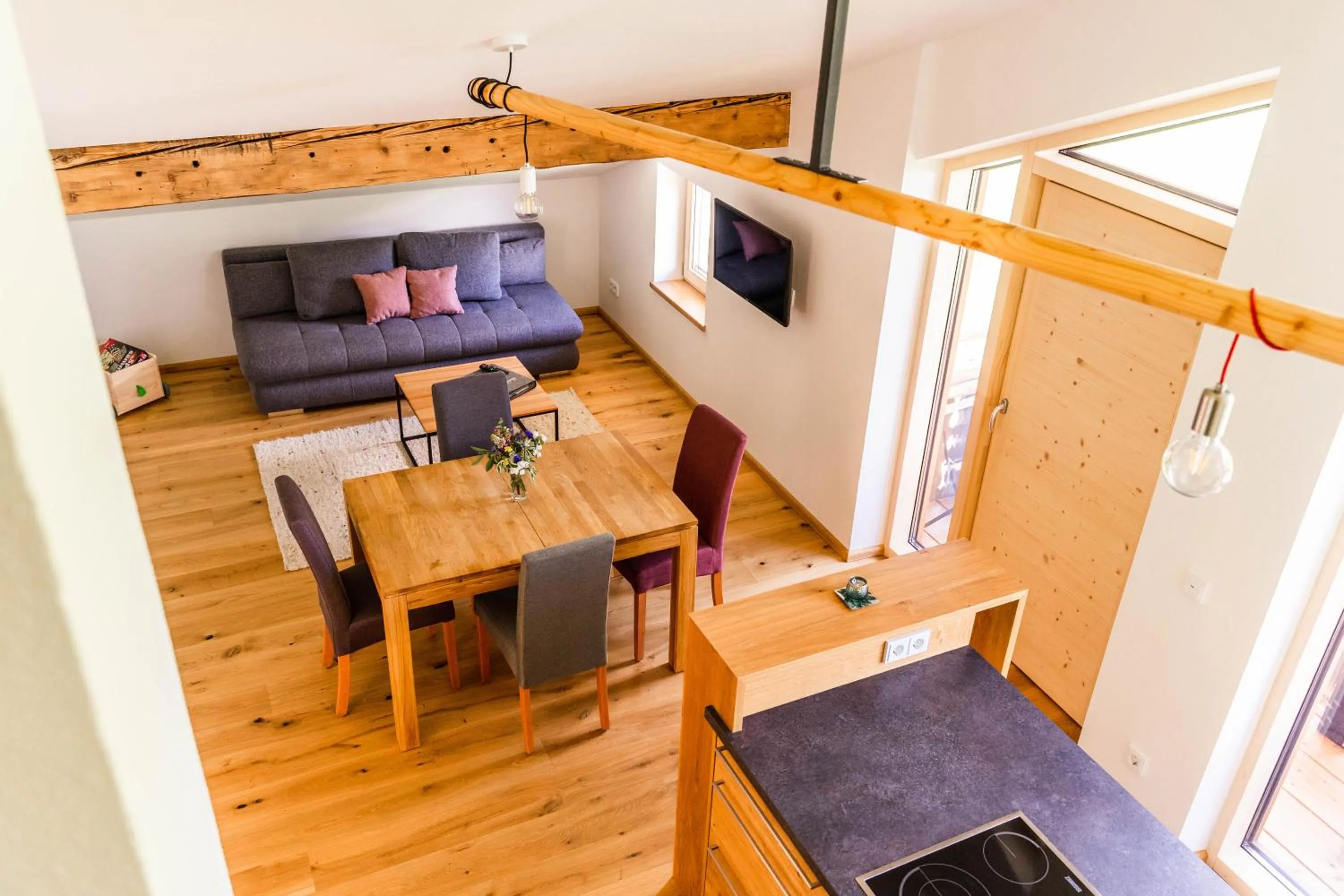 Living room in Biobauernhof Jagglhof