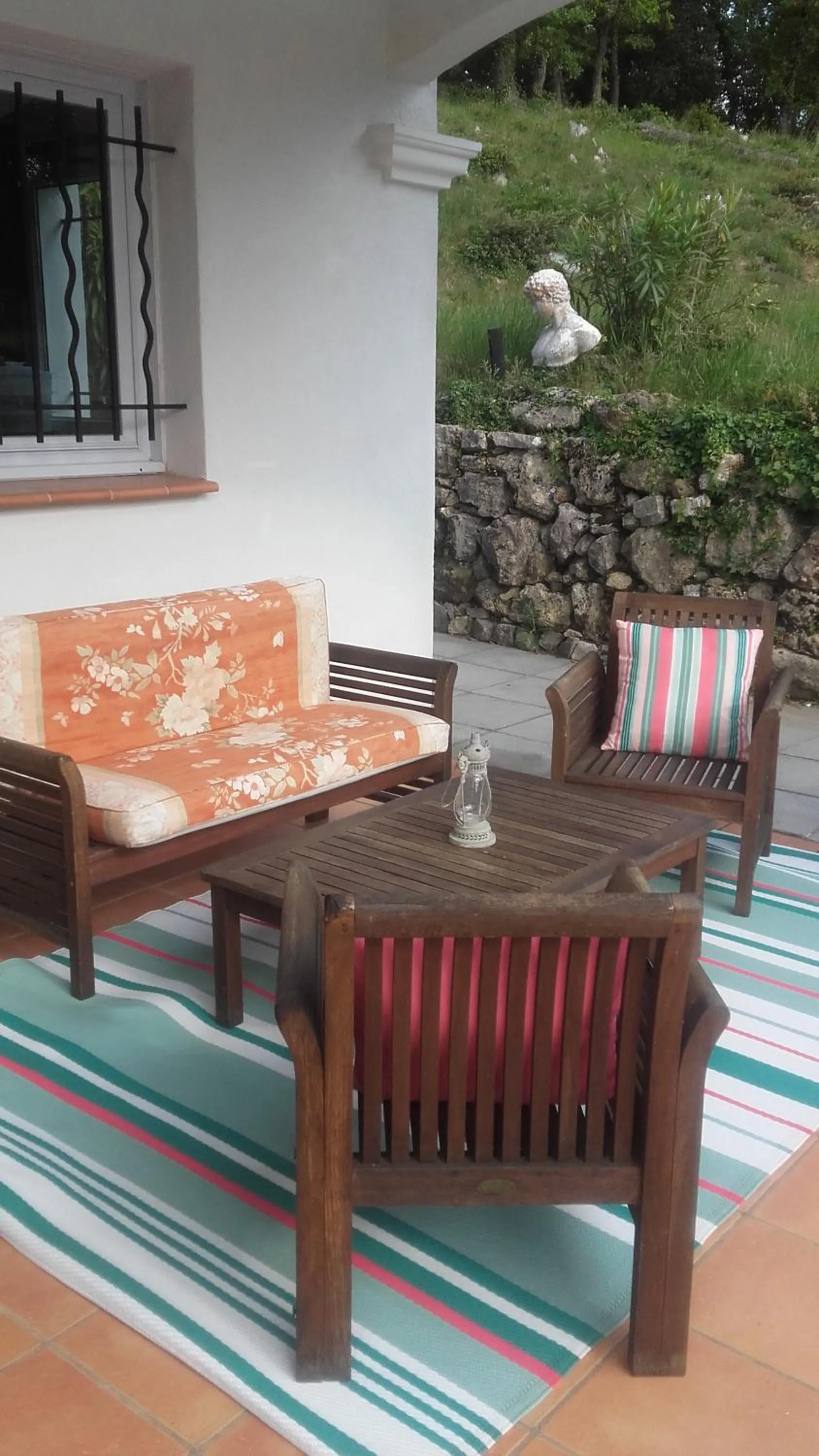 Property building in frederique lavande bleue