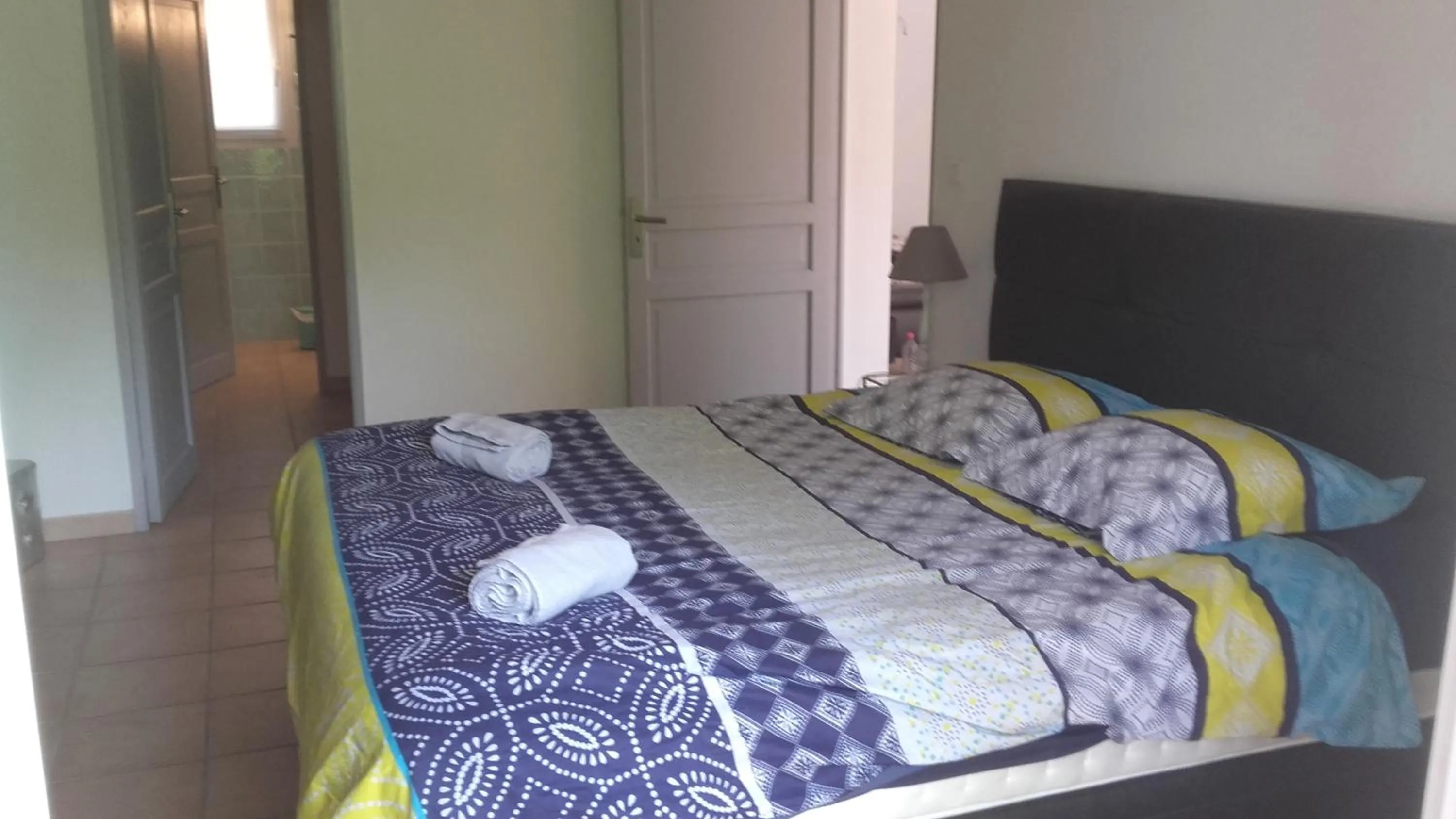 Bed in frederique lavande bleue