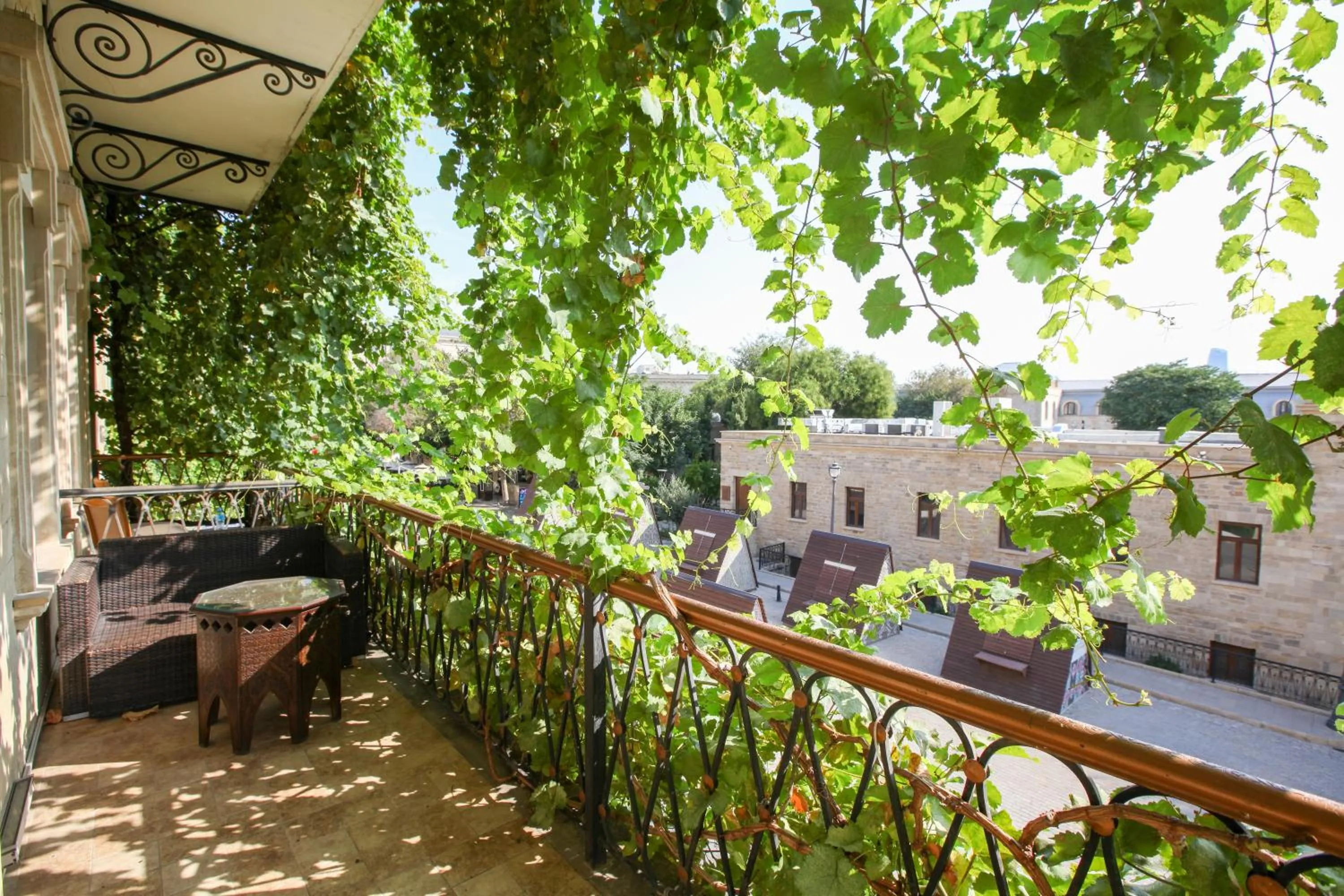 Balcony/Terrace in Shah Palace Luxury Museum Hotel