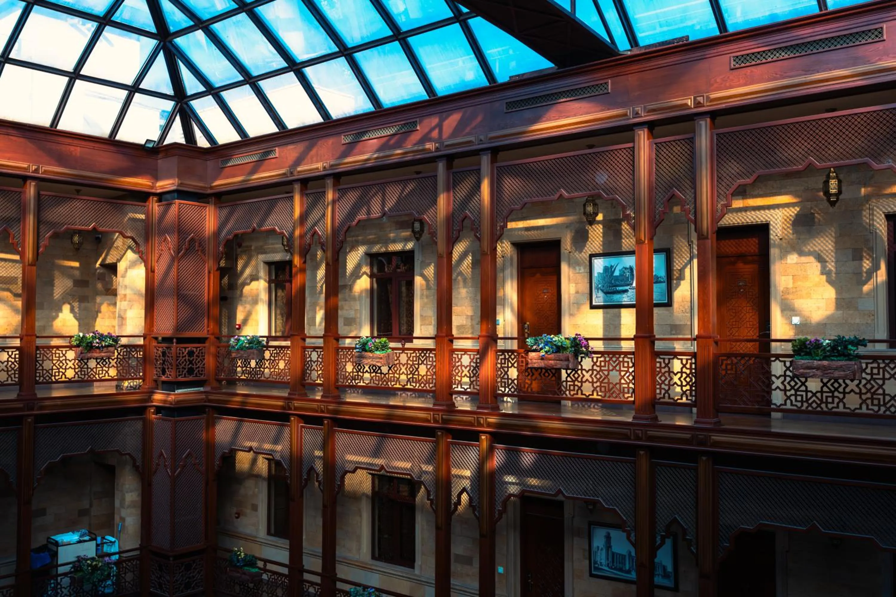 Property building in Shah Palace Luxury Museum Hotel