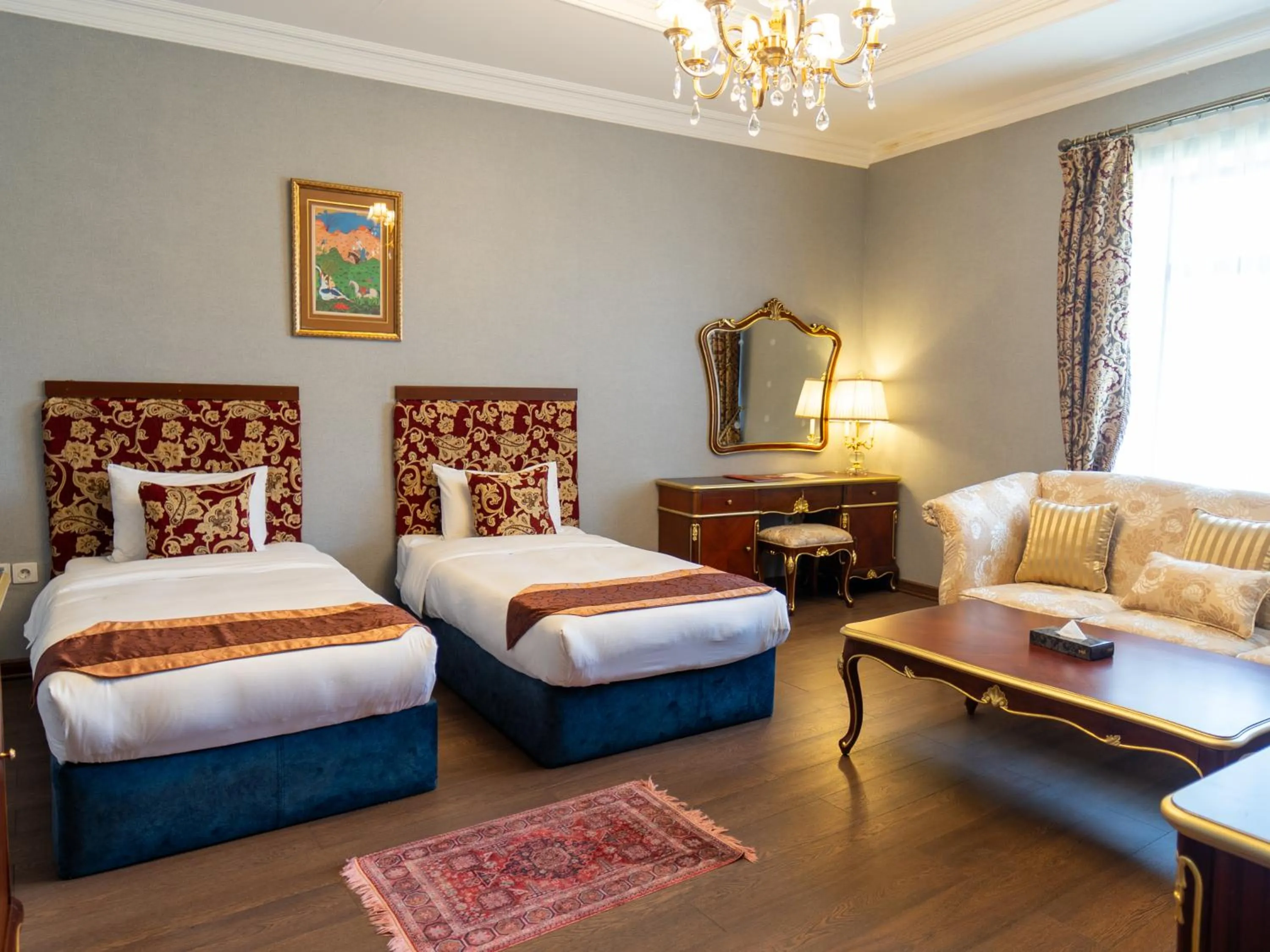 Bedroom, Bed in Shah Palace Luxury Museum Hotel