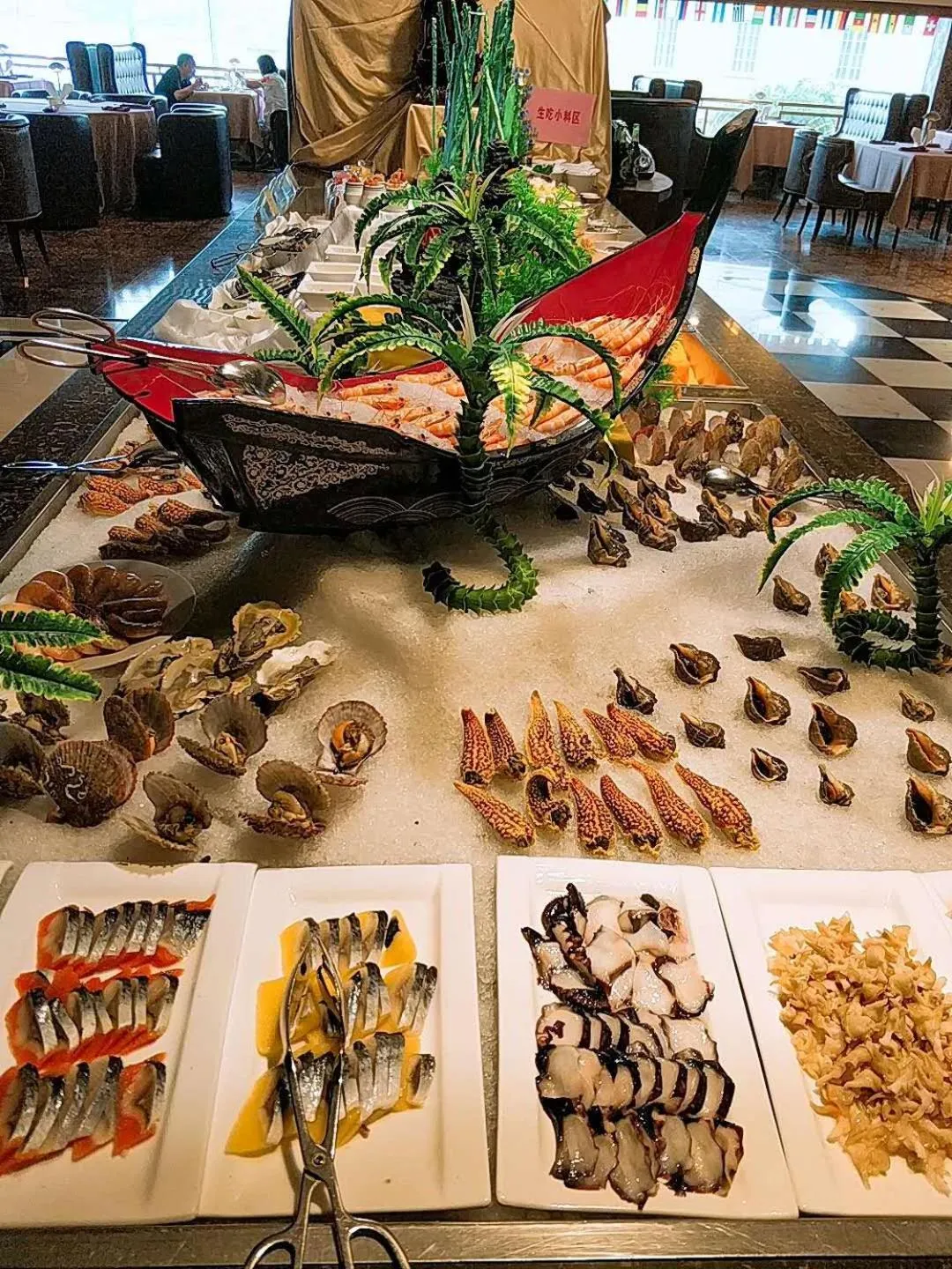 Pool View in Golden Gulf Hotel Yantai