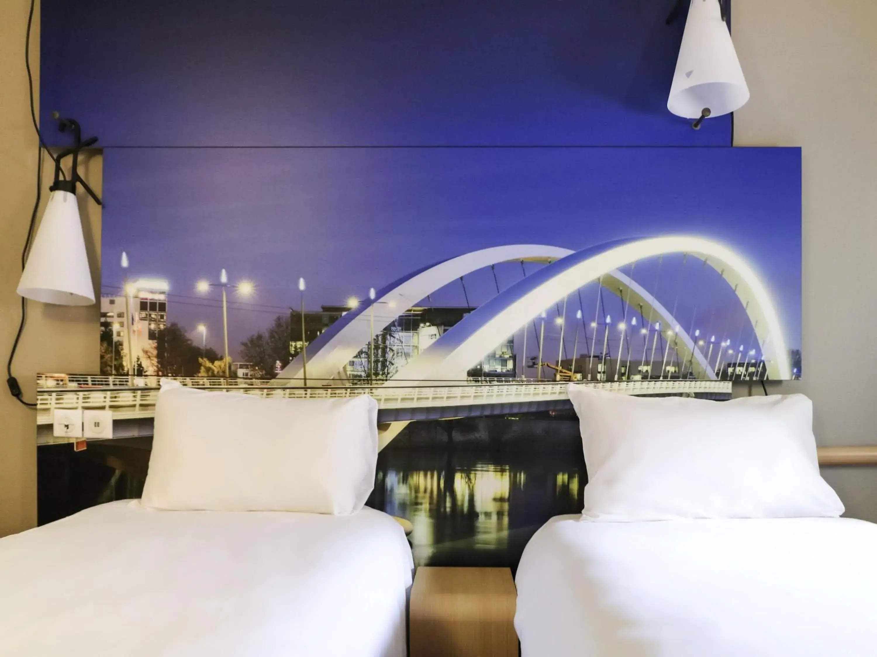 Standard Room with 2 Single Beds in ibis Lyon Gerland Merieux Standard Room with 2 Single Beds in ibis Lyon Gerland Merieux