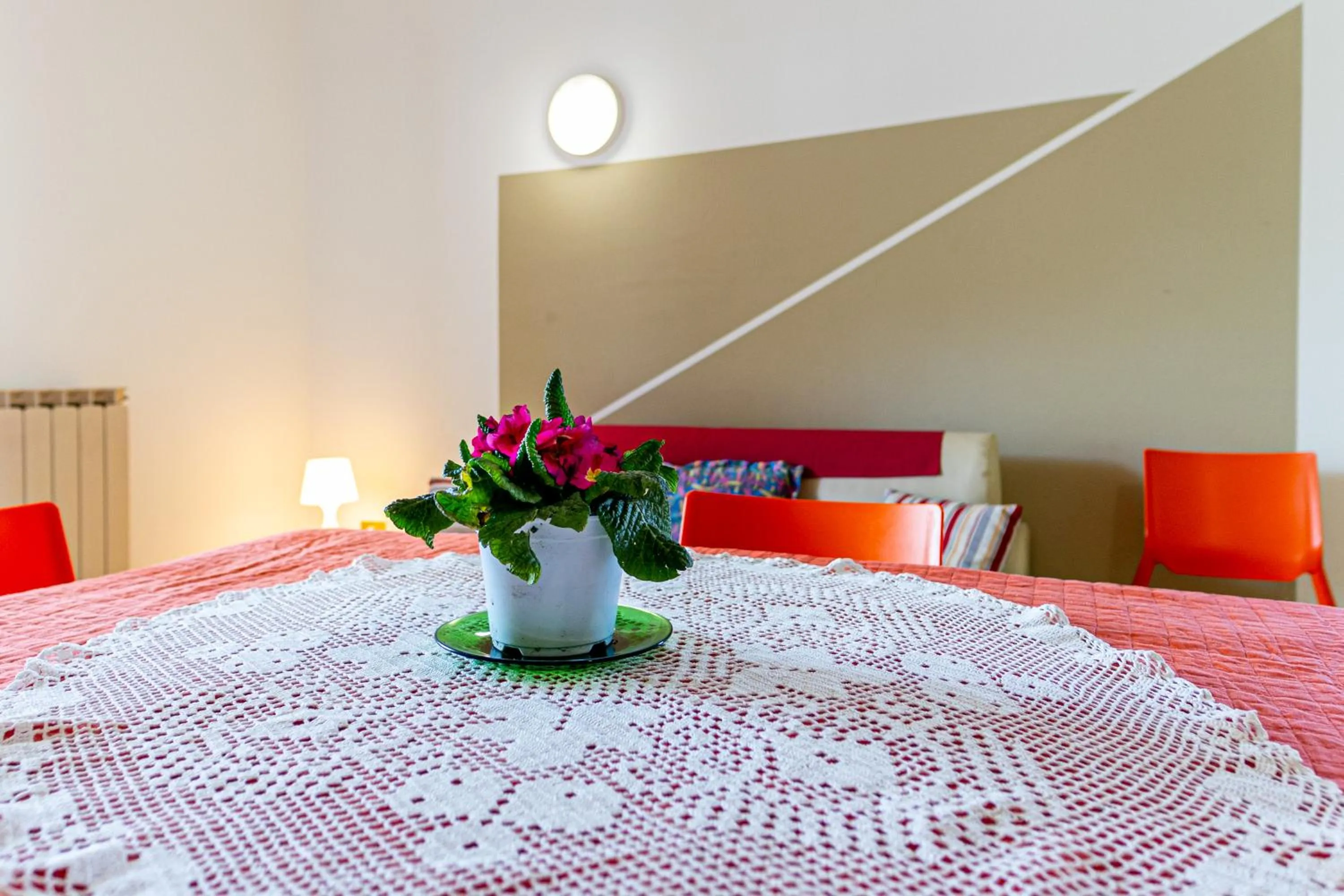 Living room, Bed in Loano Apartment Pool & Garden